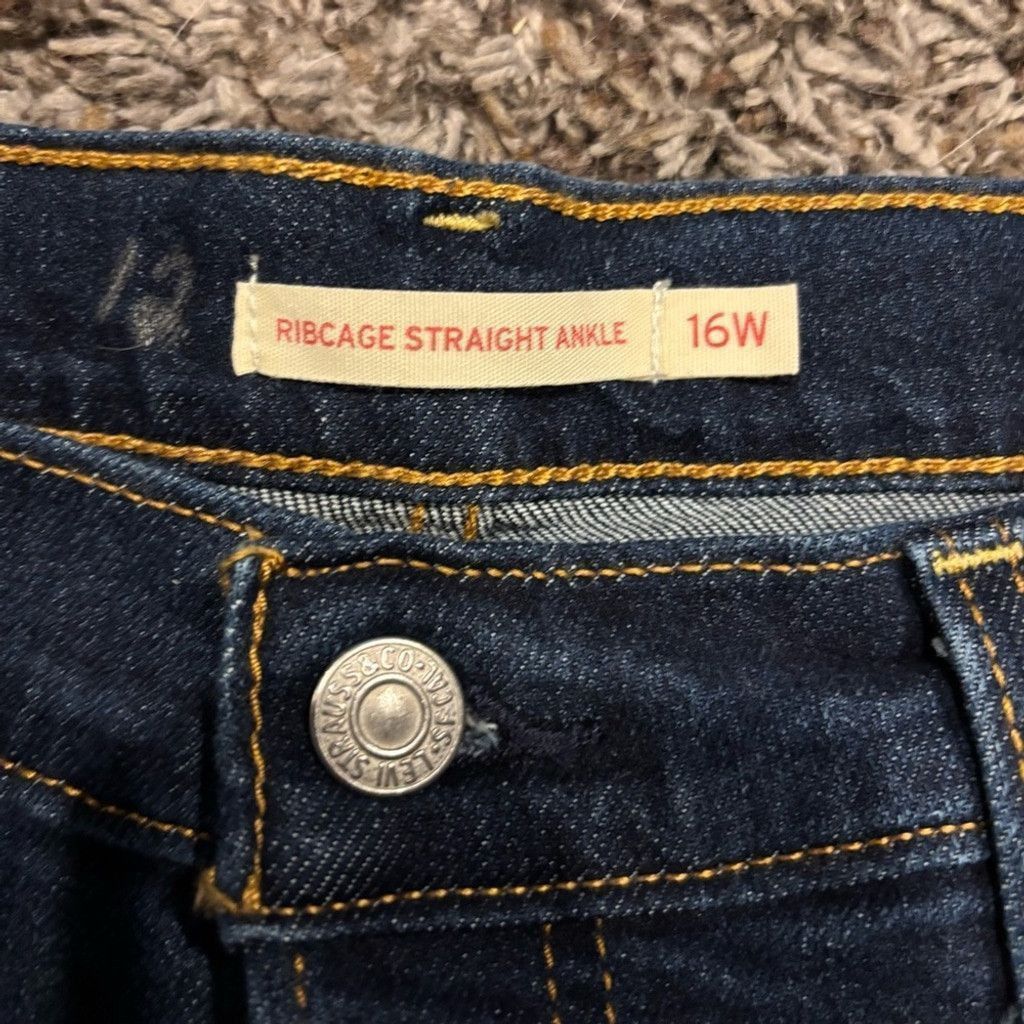 Levi's Women’s Levi’s Strai Ankle Jeans Size 38" / US 16 / IT 52 - 8 Thumbnail