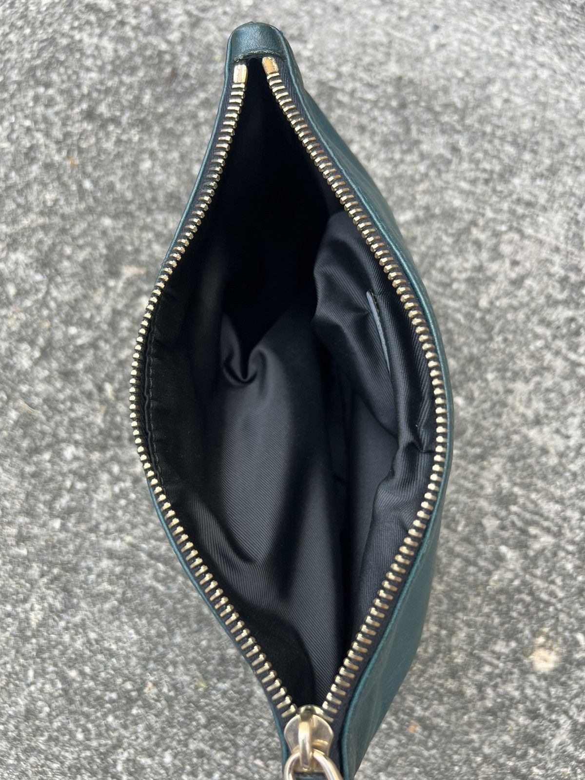 Jil Sander Jil Sander Made in Italy Patina Leather Clutch Bag Size ONE SIZE - 10 Thumbnail