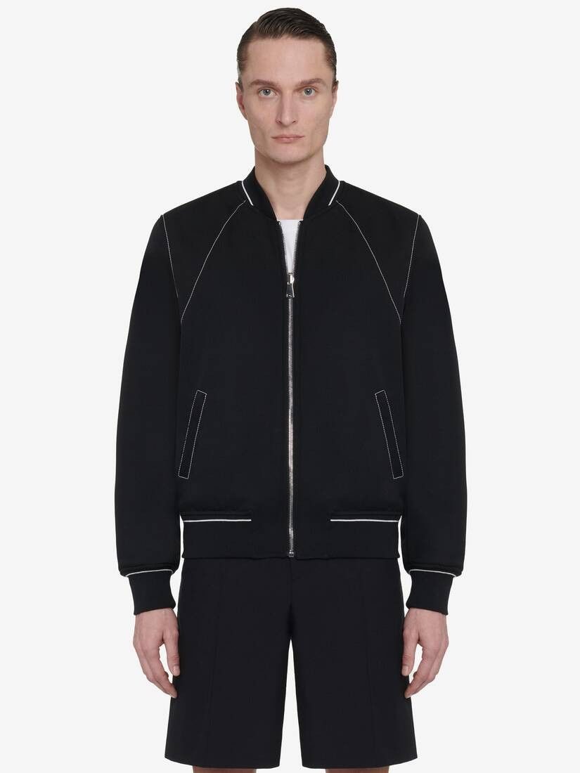 Alexander McQueen o1srvl11e0226 Reversible Harness Bomber Jacket​ In Black Size US S / EU 44-46 / 1 - 2 Thumbnail