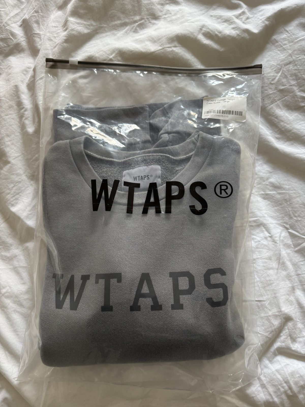 Wtaps WTAPS College Design Crew Sweat Size US L / EU 52-54 / 3 - 6 Thumbnail