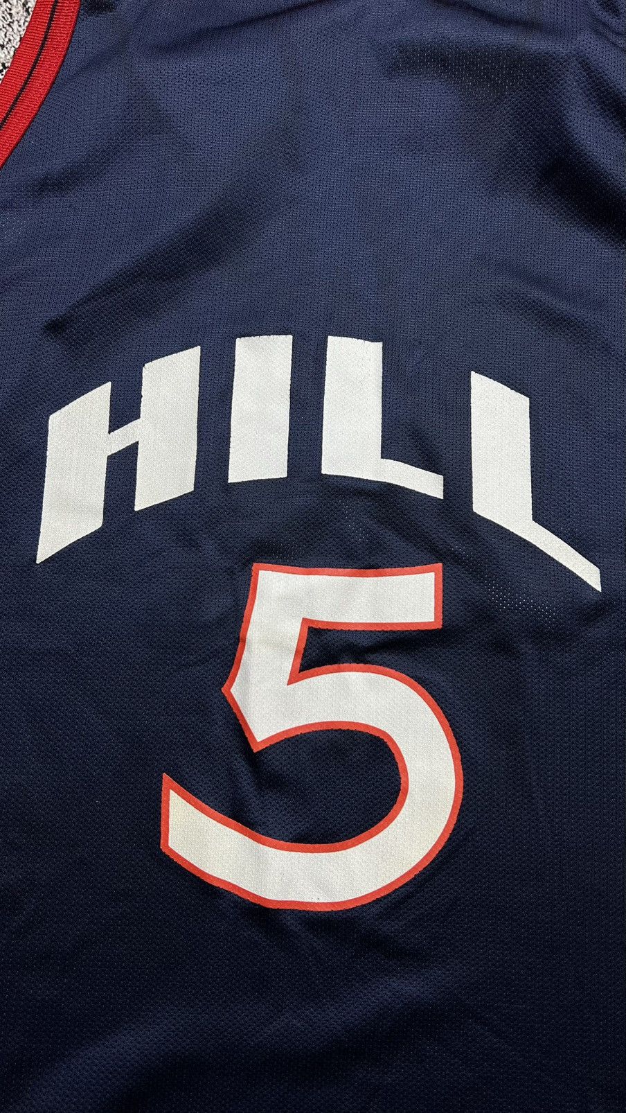 Champion VTG 90’s USA basketball Grant Hill champion jersey olympics Size US L / EU 52-54 / 3 - 9 Thumbnail