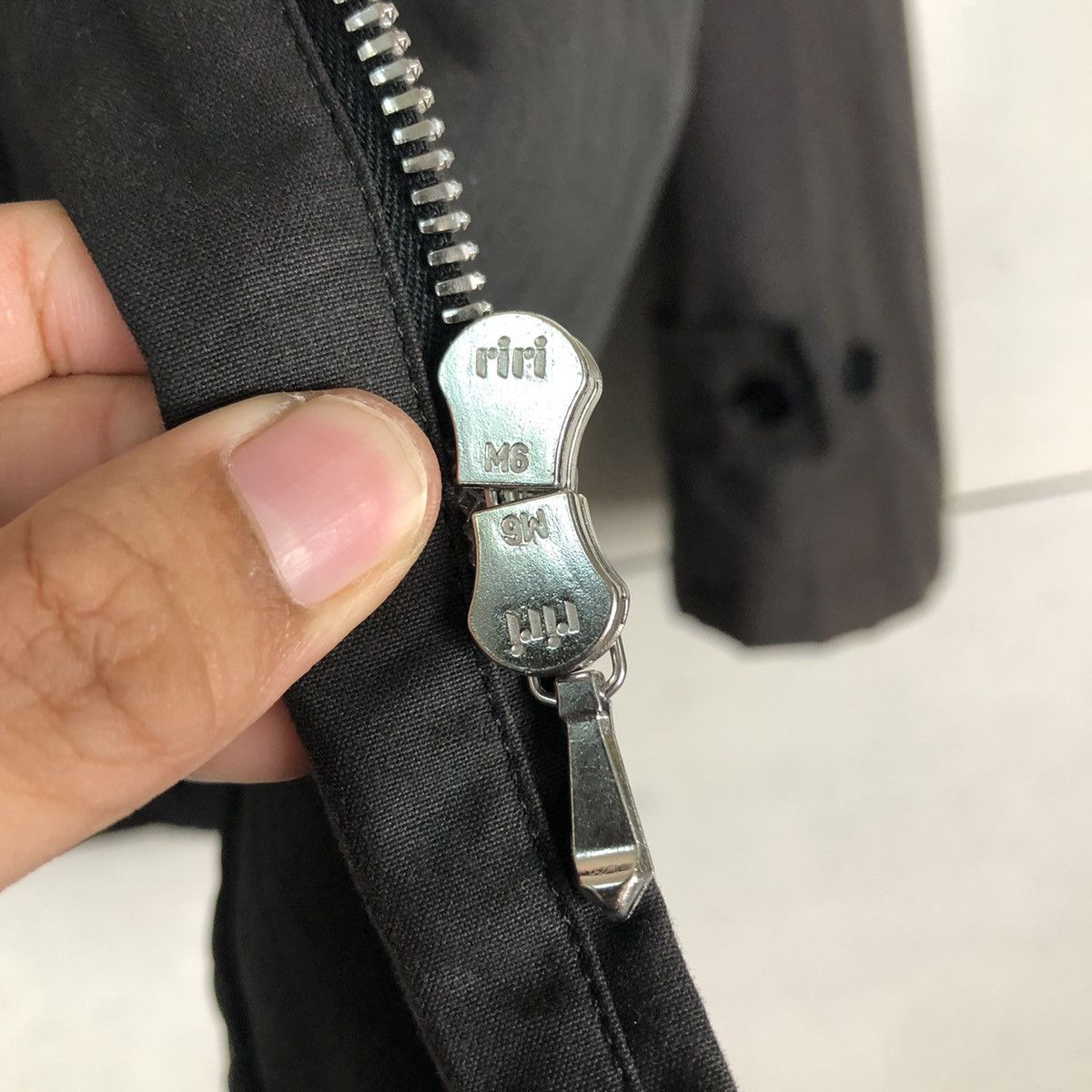 agnes b. 🔥Vintage Chore Work Jacket Agnes B Riri Zipper France Size US L / EU 52-54 / 3 - 17 Thumbnail