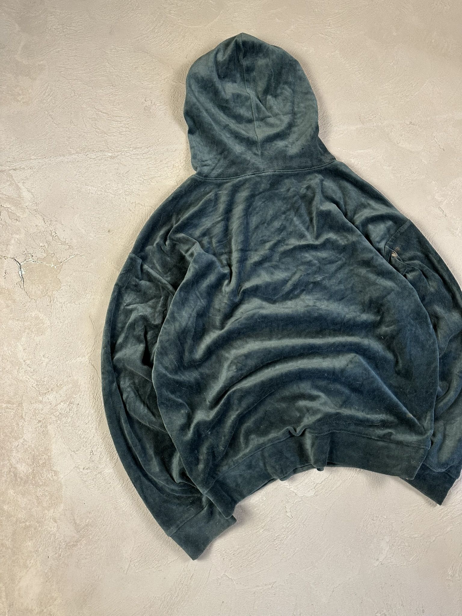 Juicy Couture Vintage Y2k Juicy Couture Velour Velvet Logo Hoodie Size M / US 6-8 / IT 42-44 - 10 Thumbnail