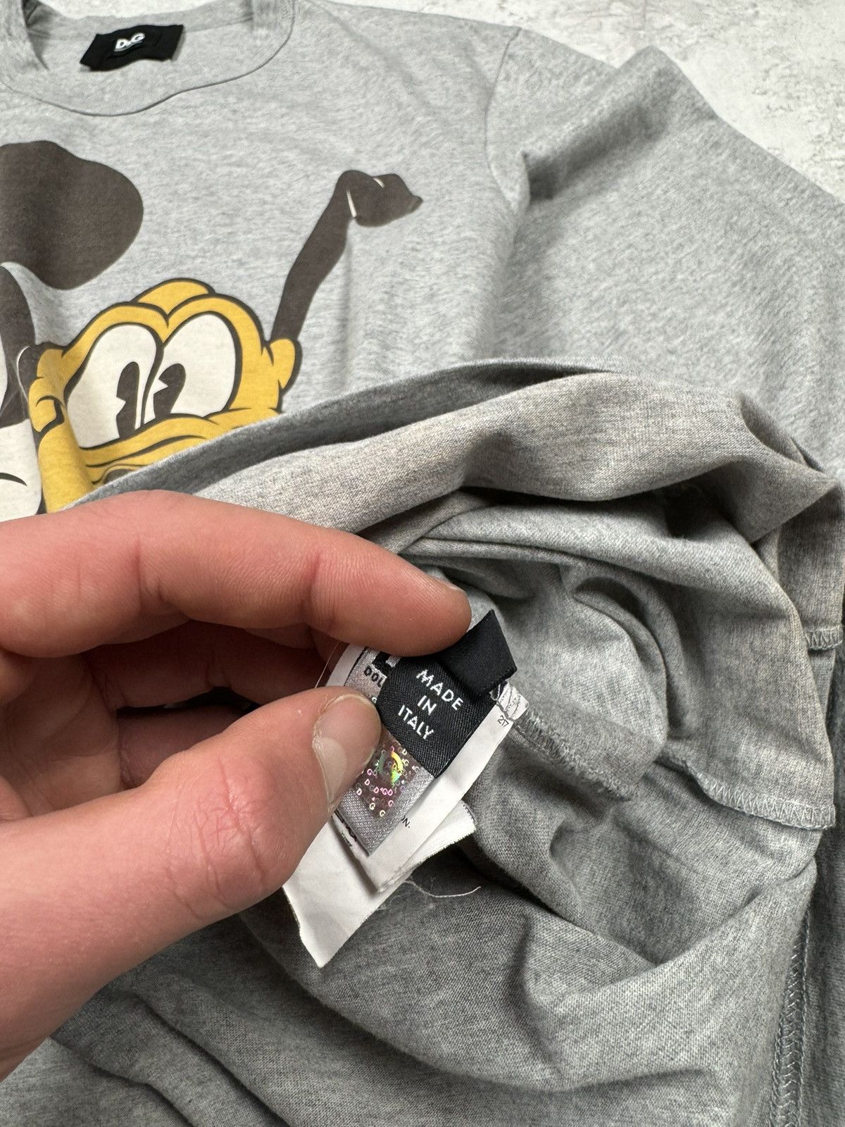 Dolce & Gabbana Dolce & Gabbana x Disney Mickey Mouse Long Sleeve Size 54 Size US L / EU 52-54 / 3 - 19 Thumbnail