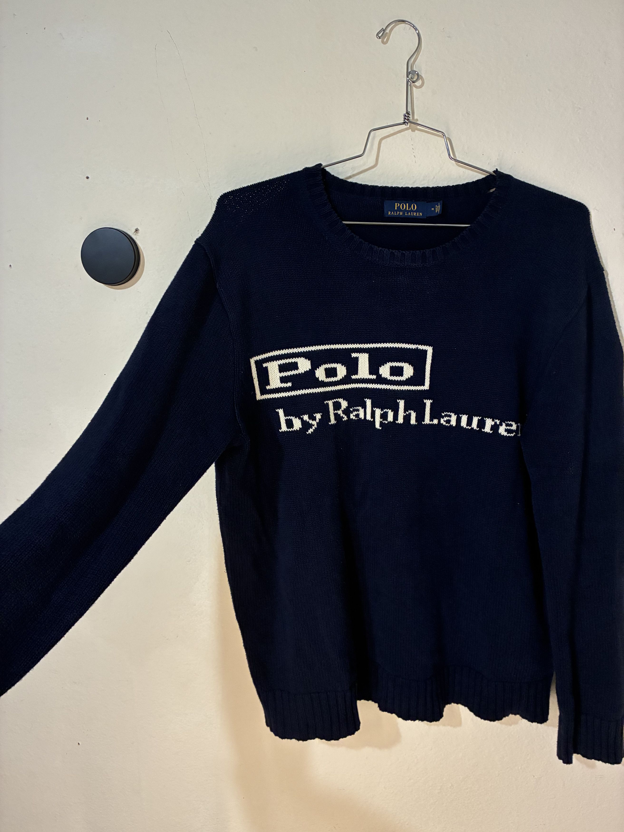 Polo Ralph Lauren Blue Tag Sweater Size US M / EU 48-50 / 2 - 1 Thumbnail