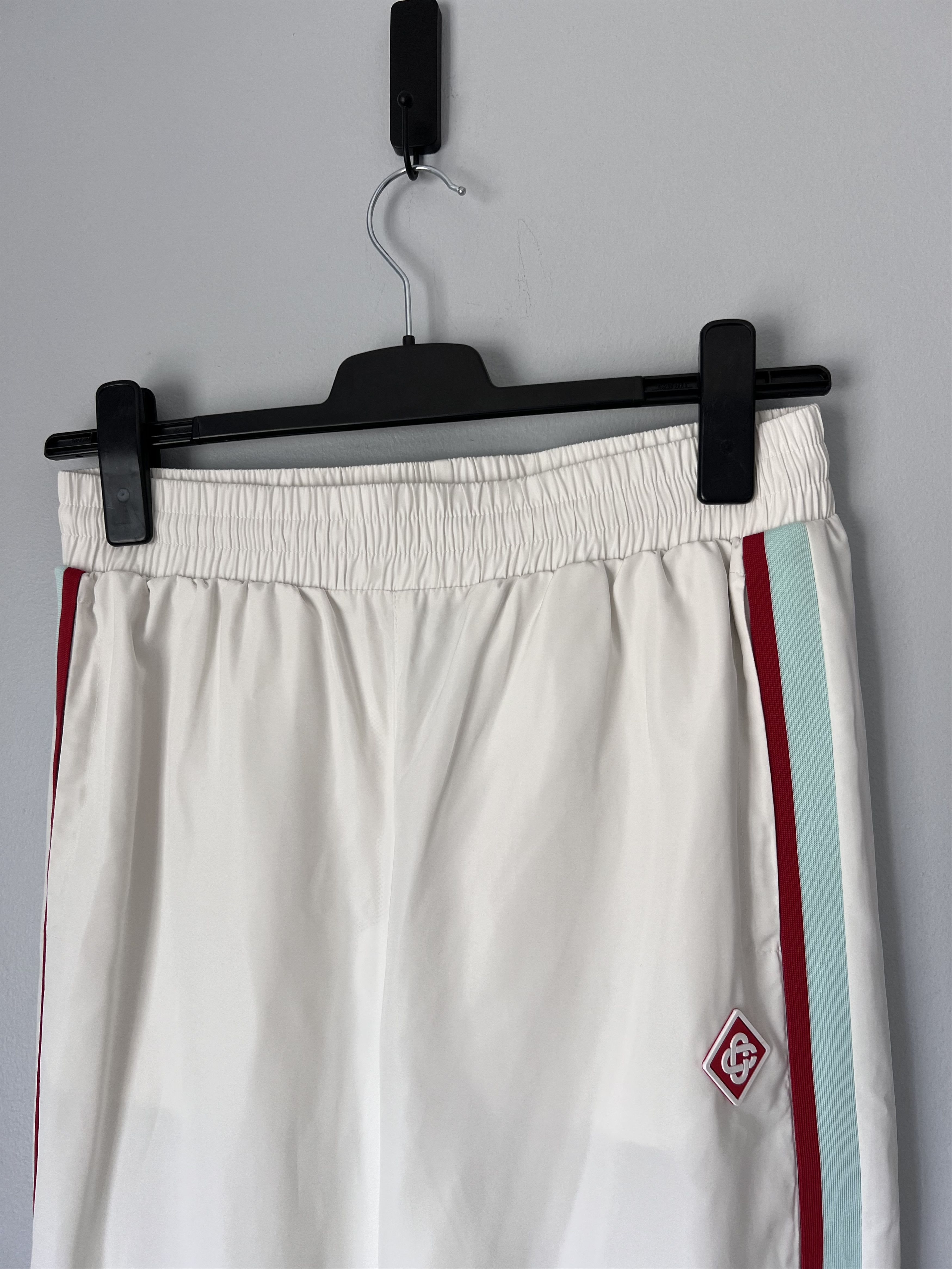 Casablanca Casablanca Side Panelled Shell Suit Track Pants in White Size US 32 / EU 48 - 2 Thumbnail