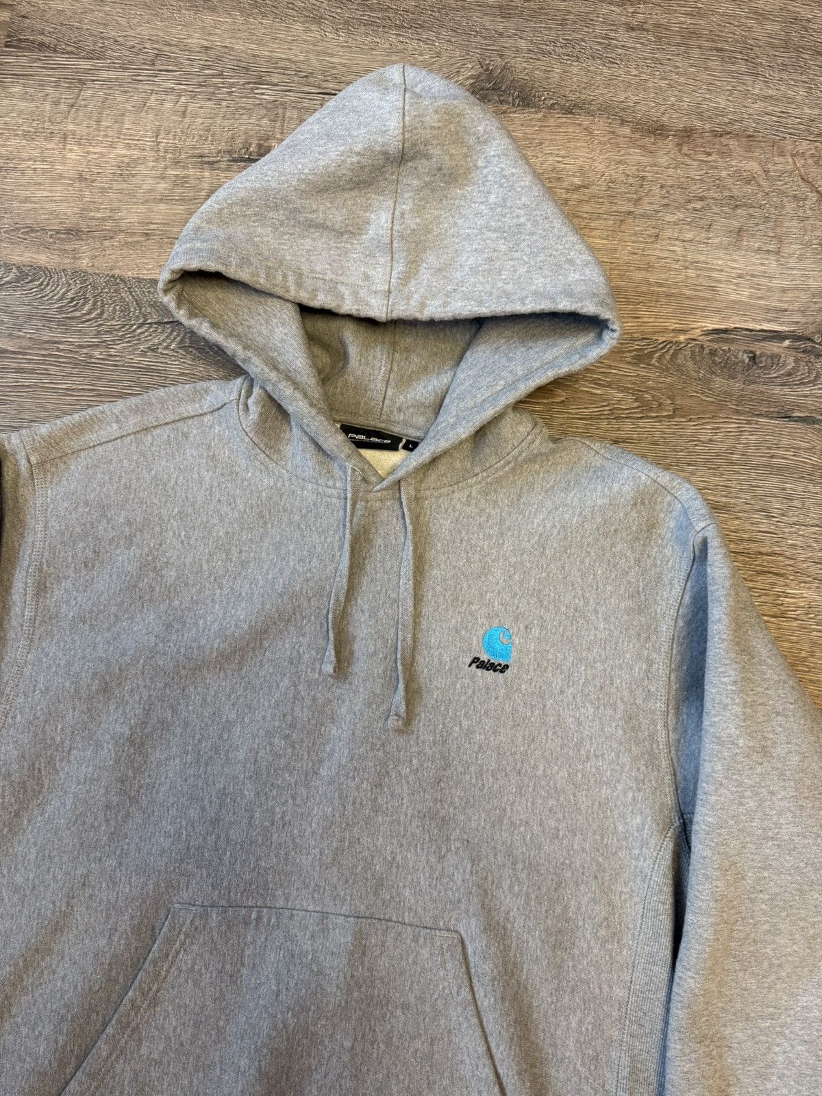 Carhartt × Palace Palace x Carhartt WIP Hoodie Grey Size US L / EU 52-54 / 3 - 2 Thumbnail