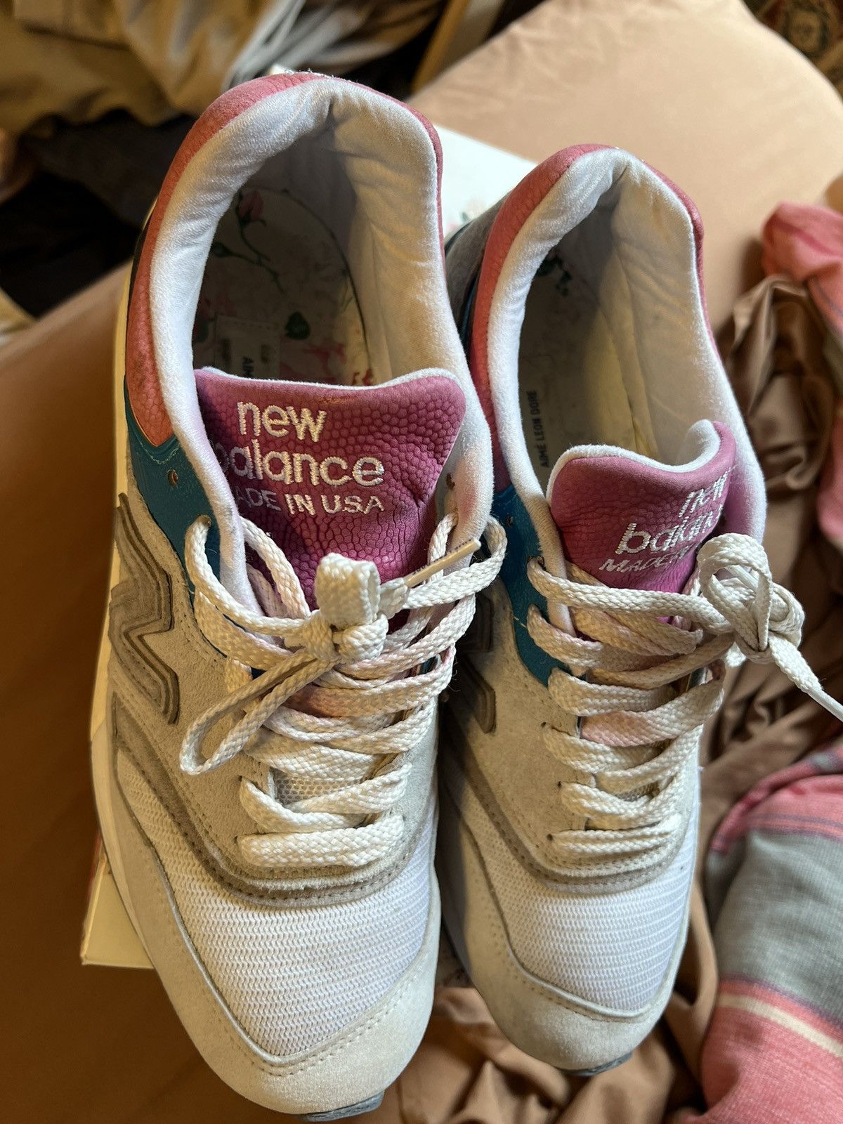 Aime Leon Dore × New Balance New Balance 997 Aime Leon Dore (Pink Tongue) Size US 9 / EU 42 - 5 Thumbnail