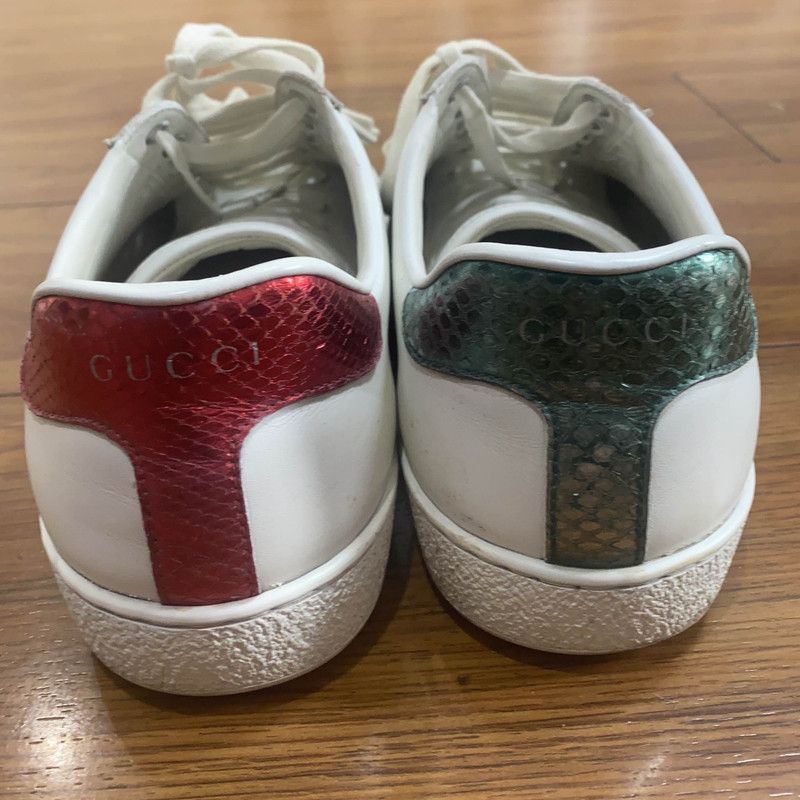 Gucci Gucci Ace Tiger Embroidered Low-Top Sneakers - Size US 8 / EU 41 - 3 Thumbnail