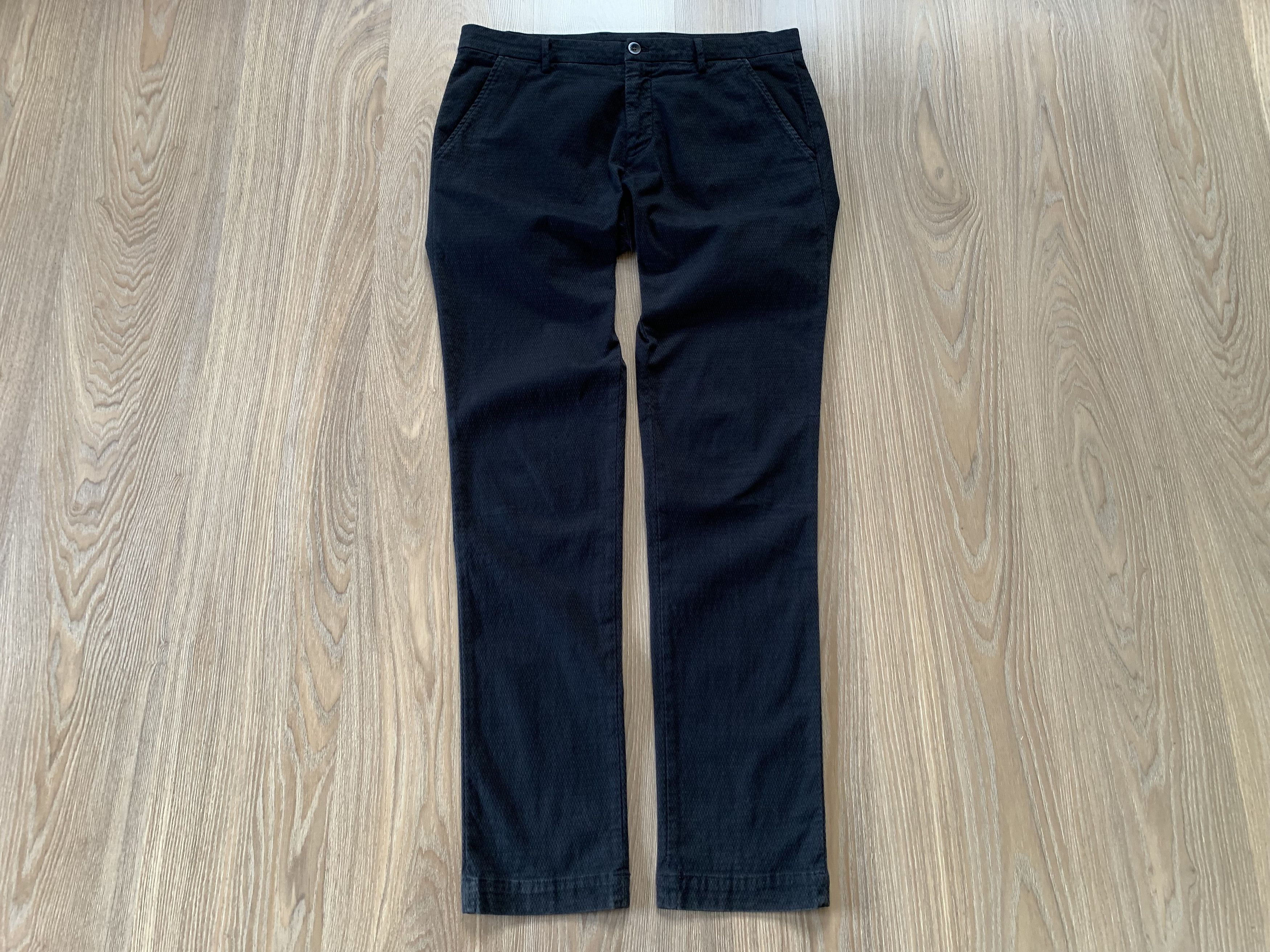 Mason's Masons Milano Blue Cotton Pants Size US 34 / EU 50 - 2 Thumbnail