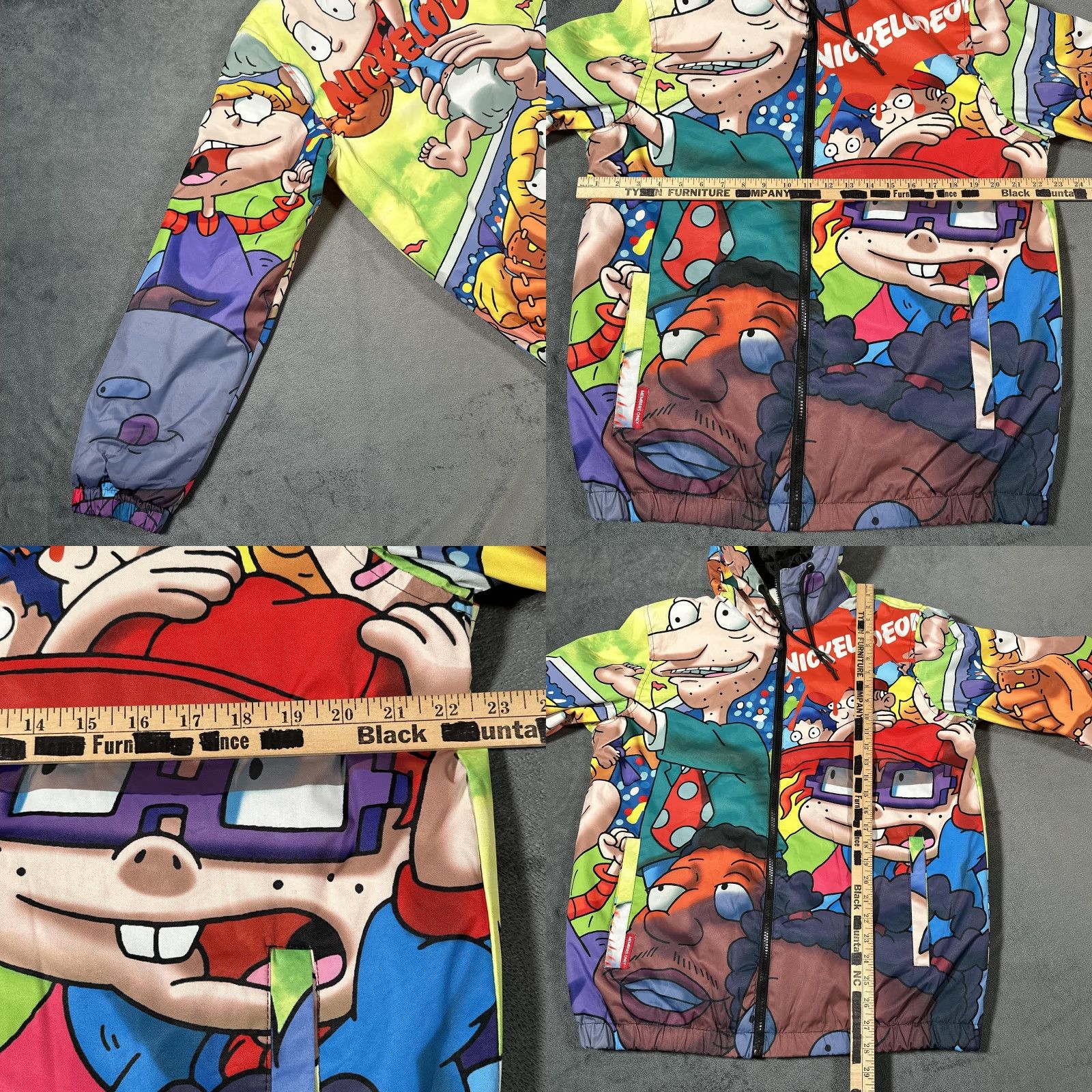 Members Only VINTAGE Members Only Nickelodeon Rugrats Jacket Mens Medium Hooded Windbreaker Size US M / EU 48-50 / 2 - 8 Thumbnail