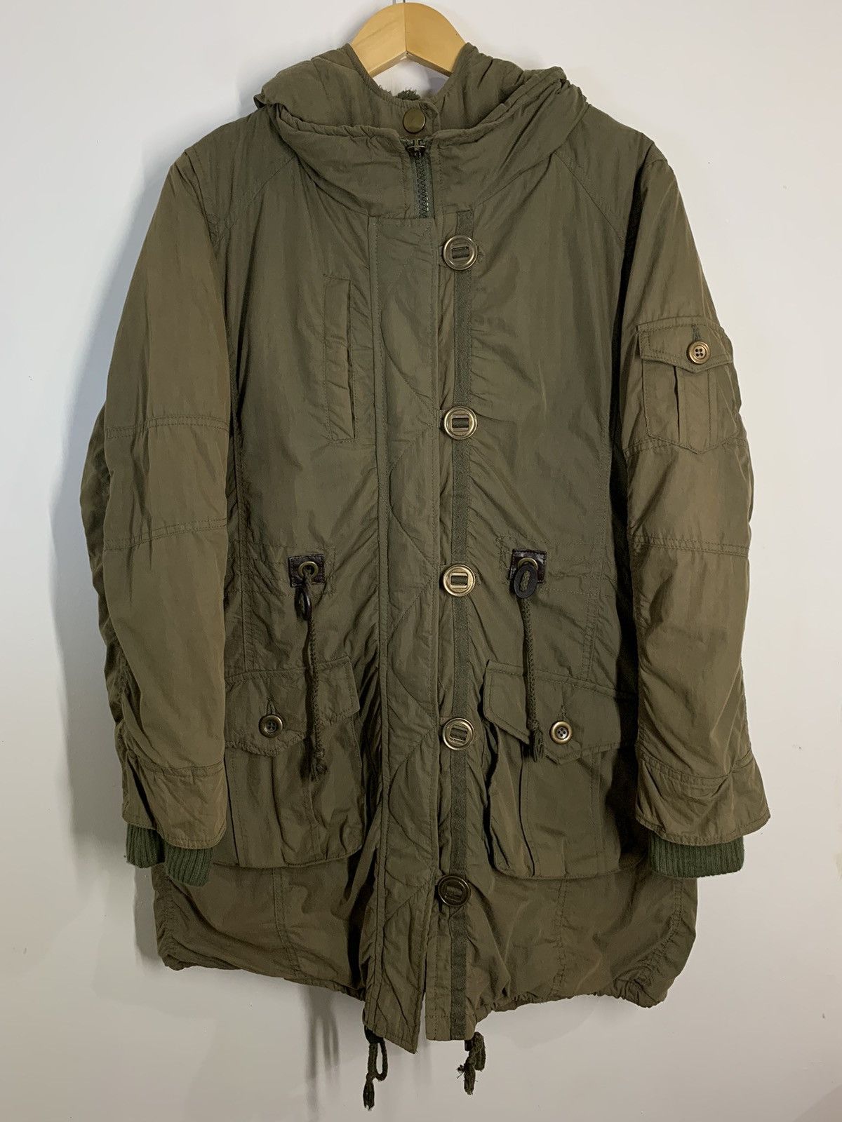 Designer × Japanese Brand × Vintage Vintage Rush Hour Hoodie Parka Jacket Size US XL / EU 56 / 4 - 13 Thumbnail