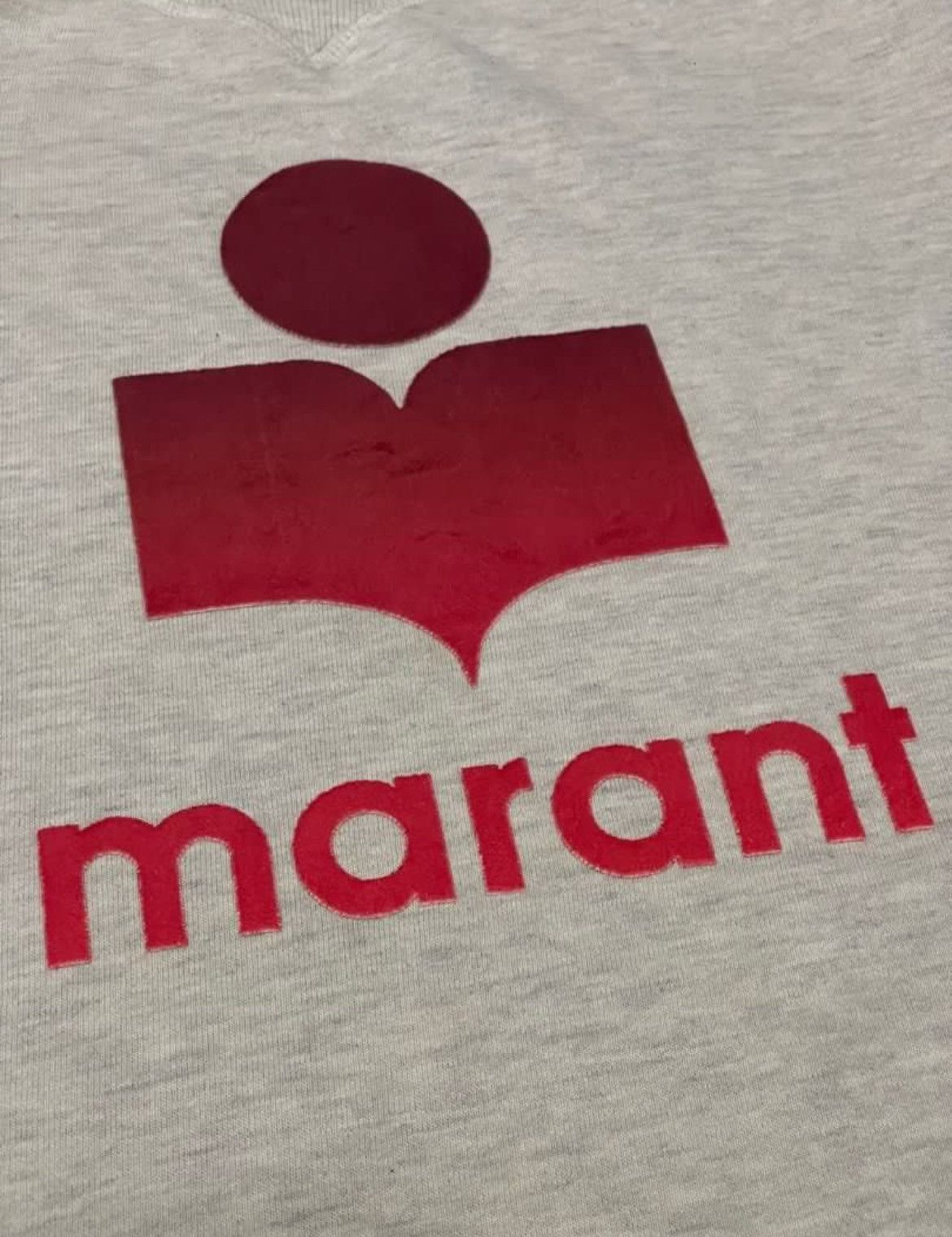 Isabel Marant × Isabel Marant Etoile Isabel Marant Big Basic Logo Sweathirt Size US M / EU 48-50 / 2 - 2 Thumbnail