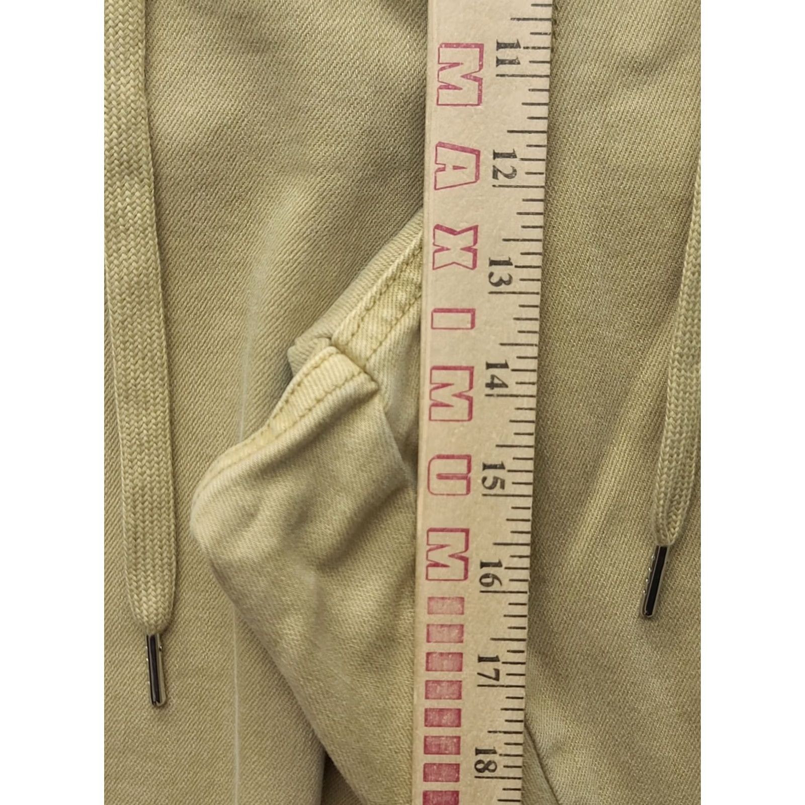 Vintage Judy Blue Jeans Womens 24W Utility Jogger High Rise Relaxed Stretch Denim Beige 29 In Inseam XS-Plus Ladies Mens Girls Size 42" / US 20 - 5 Thumbnail