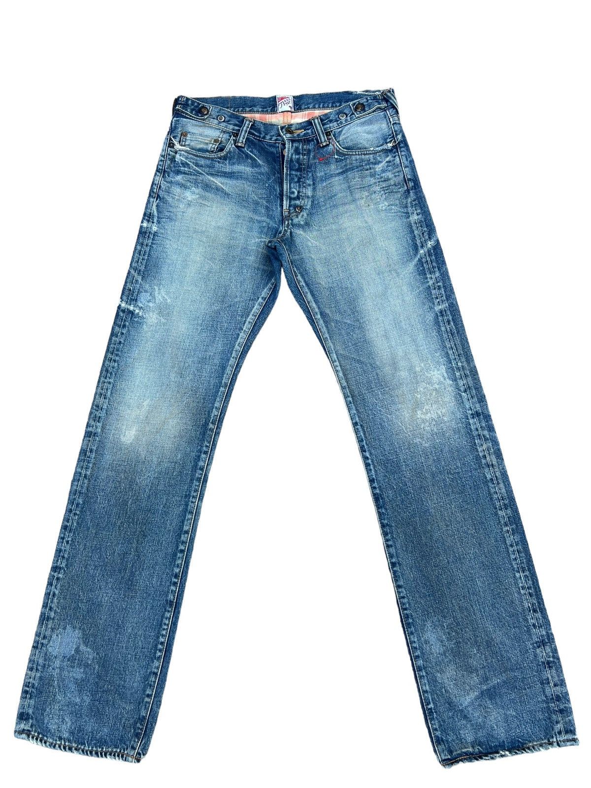 Prps Vintage PRPS Distressed Denim Painter Jeans Size US 30 / EU 46 - 1 Thumbnail