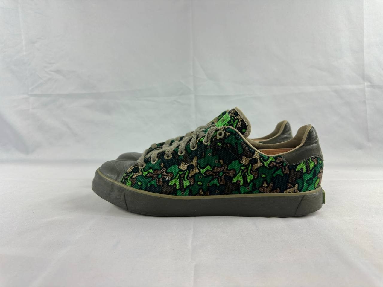 Adidas RARE Adidas Stan Smith Safety 2006 Camo Green Size US 11 / EU 44 - 4 Thumbnail