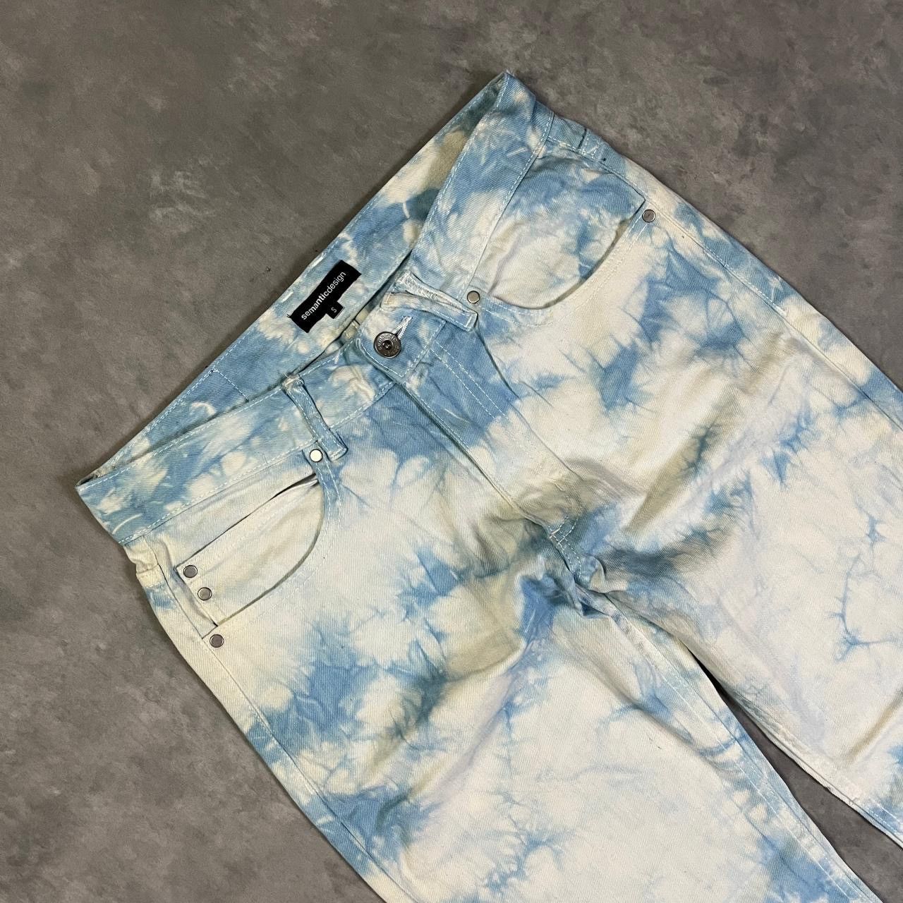 Number (N)ine 2000s Hysteric Margiela Acne Acid Wash Jeans y2k Lgb Ifsix Size US 27 - 3 Thumbnail
