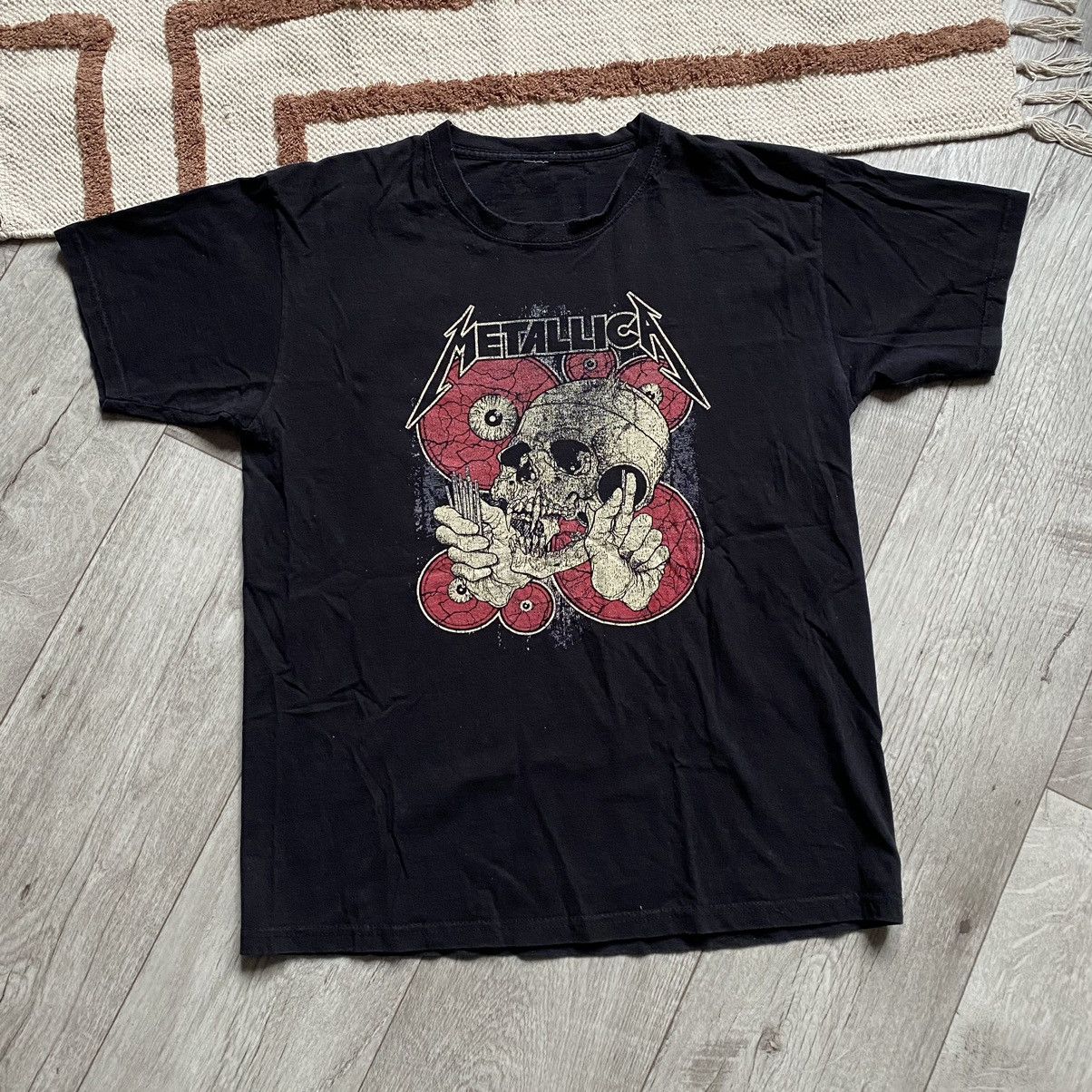 Band Tees VINTAGE METALLICA ROCK BAND SKULLS T SHIRT Size US L / EU 52-54 / 3 - 1 Thumbnail