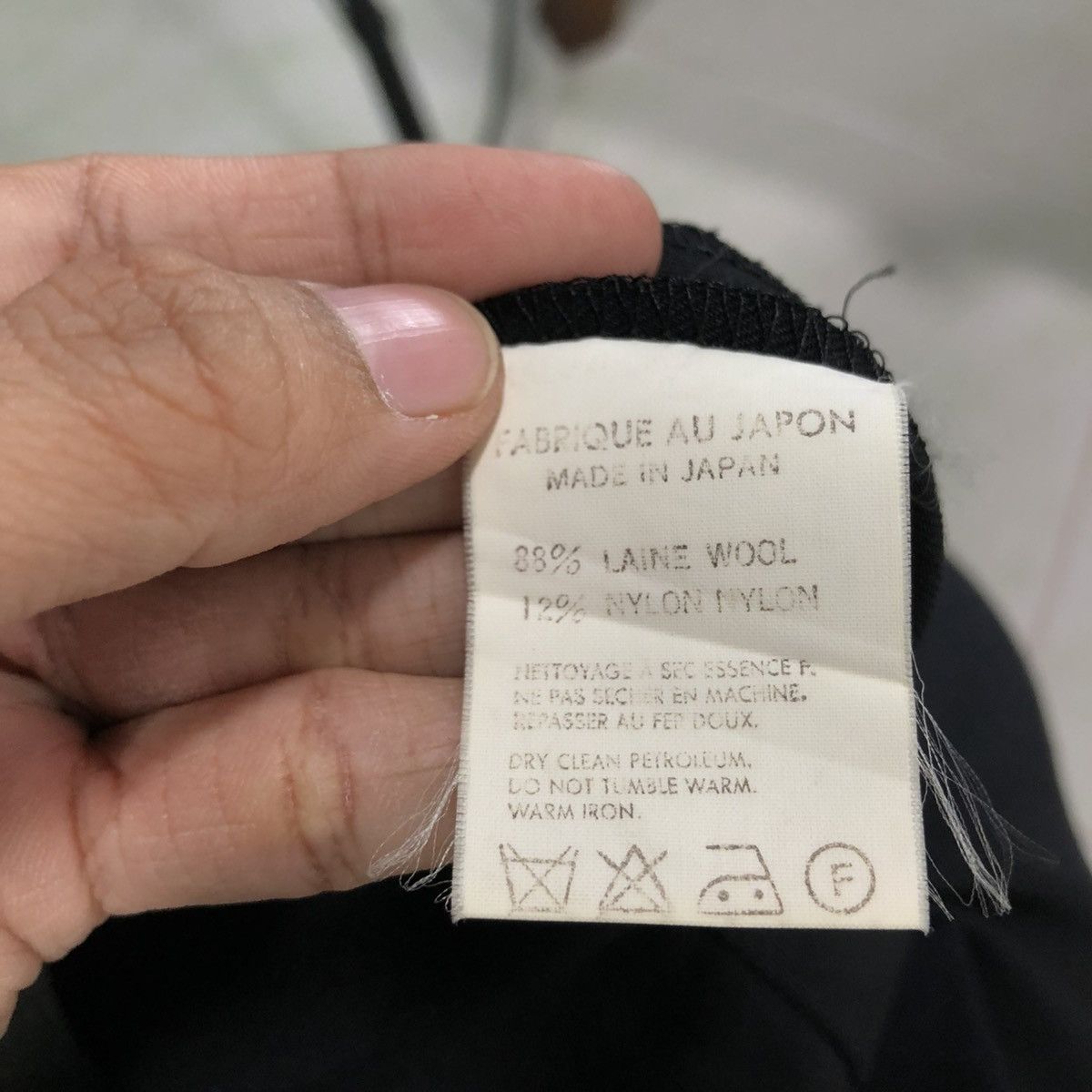 Yohji Yamamoto 🔥VINTAGE LONG SKIRT DOUBLE LAYER Y’S YOHJI YAMAMOTO Size 24" / US 00 / IT 34 - 16 Thumbnail