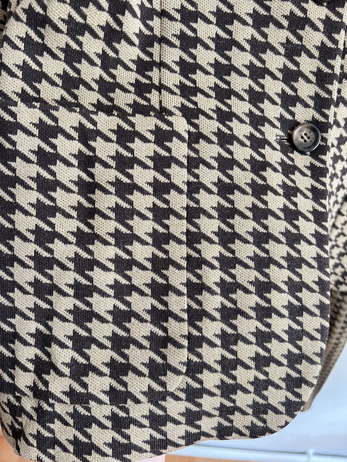 Celine Vintage Celine Houndstooth pattern suit Size L / US 10 / IT 46 - 5 Thumbnail