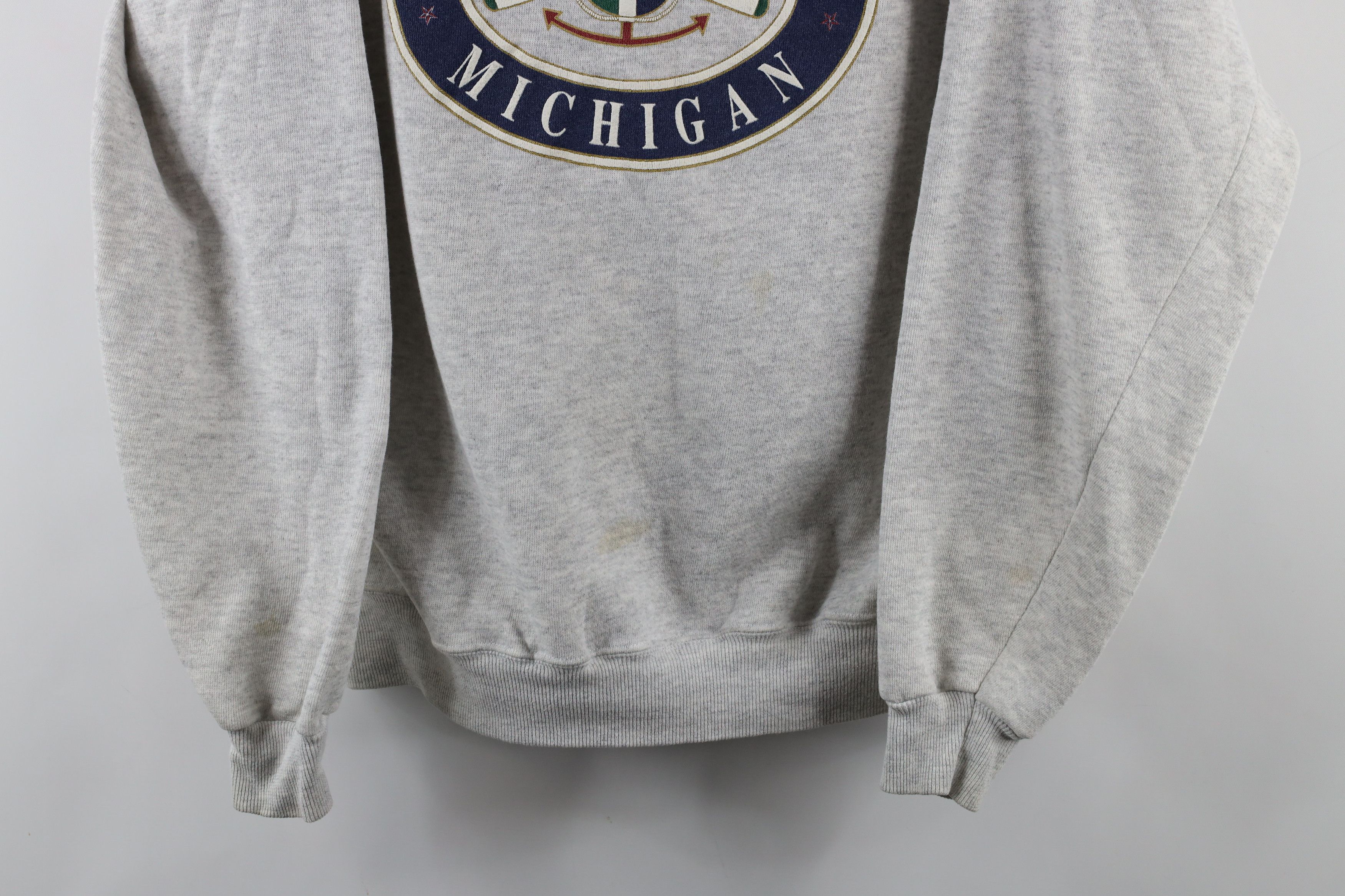 Vintage Vintage 90s Streetwear Ludington Michigan Sweatshirt USA Size US XL / EU 56 / 4 - 3 Thumbnail