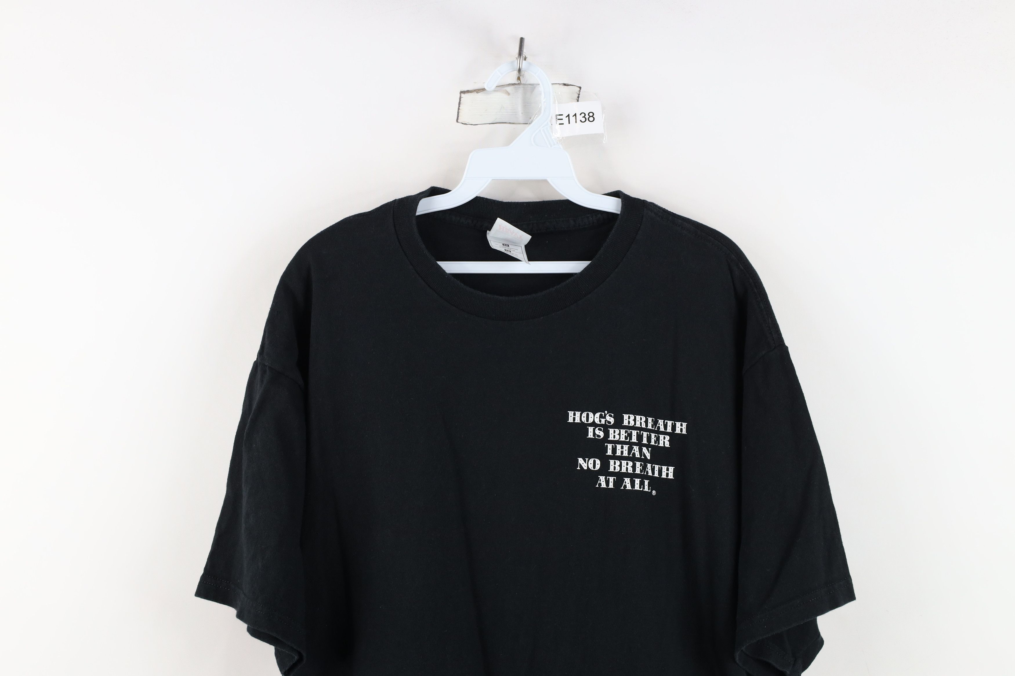 Vintage Vintage Spell Out Hogs Breath Saloon Short Sleeve T-Shirt Size US XL / EU 56 / 4 - 2 Thumbnail