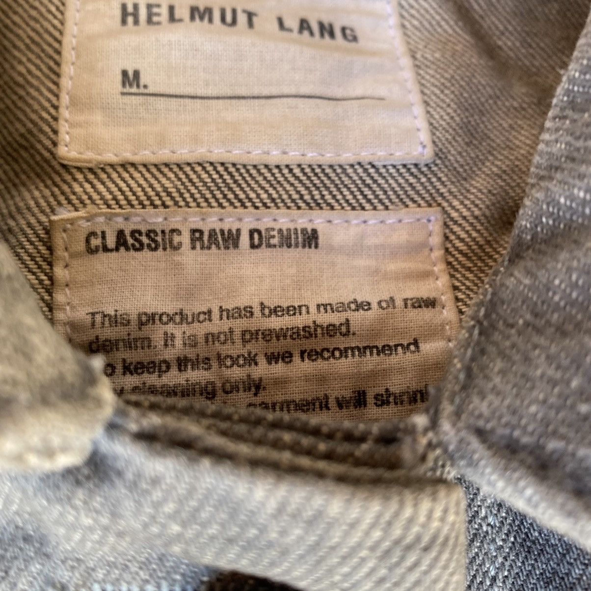 Helmut Lang Helmut Lang Archive Grey Raw Denim Size M / US 6-8 / IT 42-44 - 7 Thumbnail