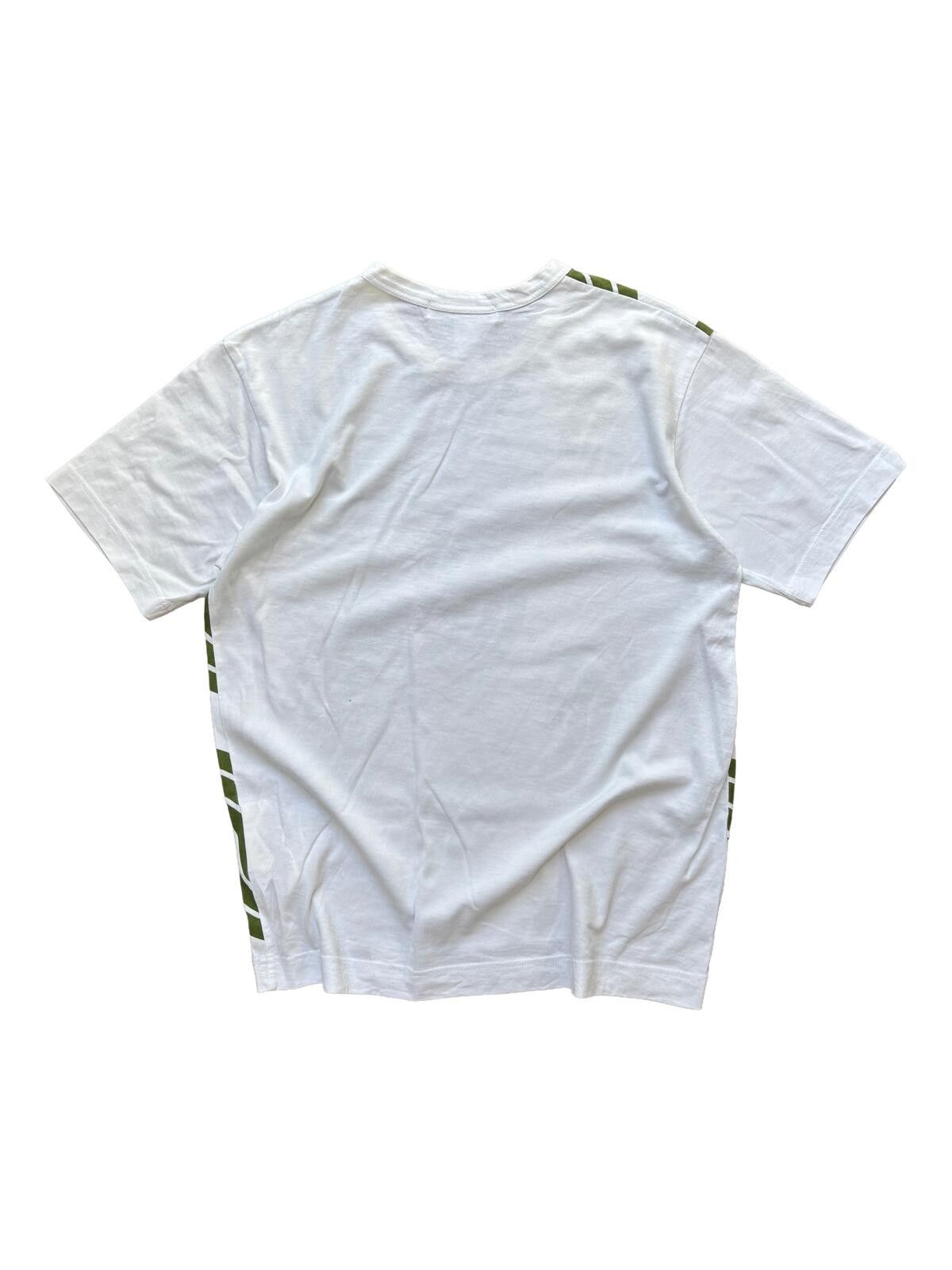 Comme des Garcons Comme des Garcons Shirt Wave Print T-Shirt Green S Size US S / EU 44-46 / 1 - 4 Thumbnail