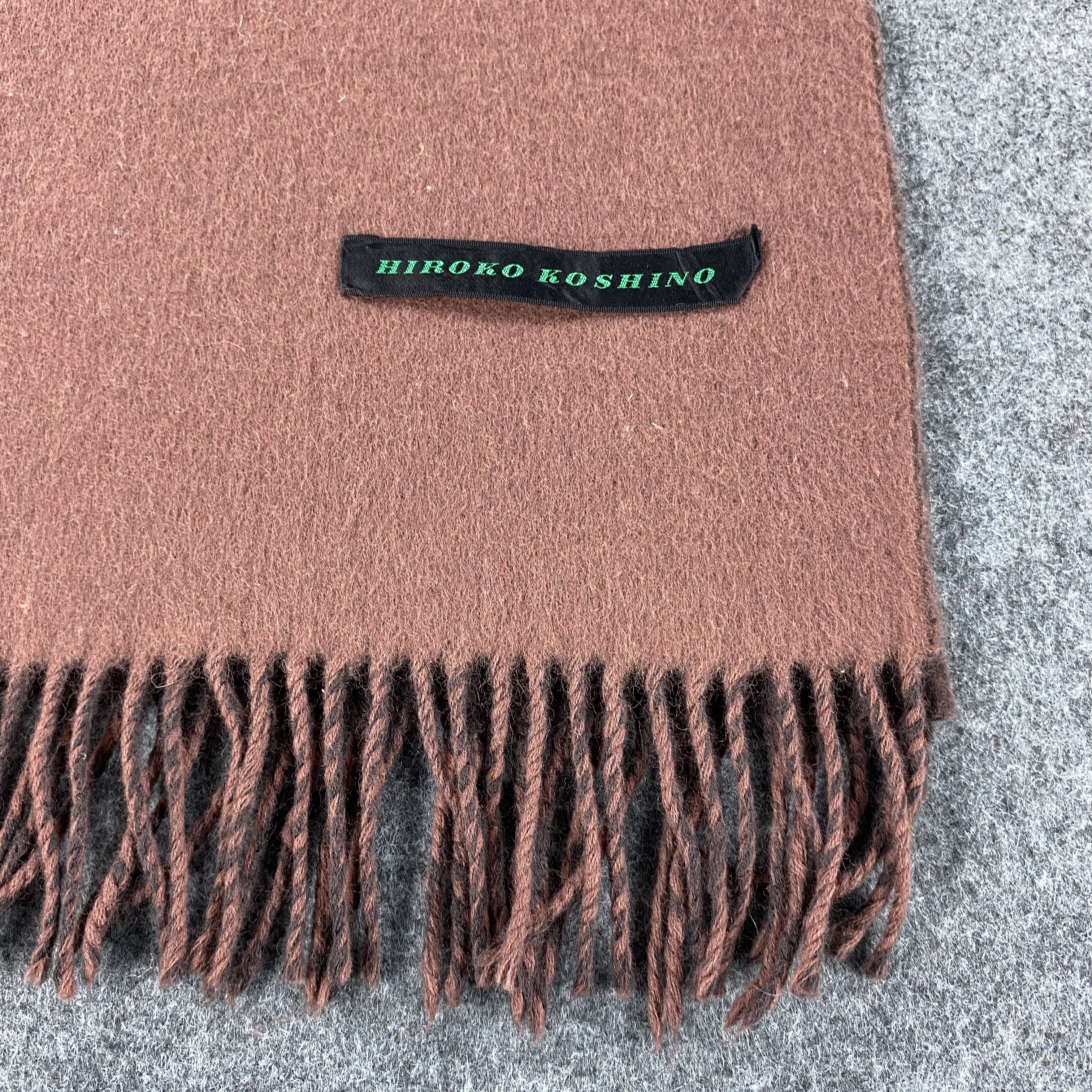 Hiroko Koshino Homme × Vintage Hiroko Koshino Scarf # Muffler # Neckwear # D409 Size ONE SIZE - 2 Thumbnail