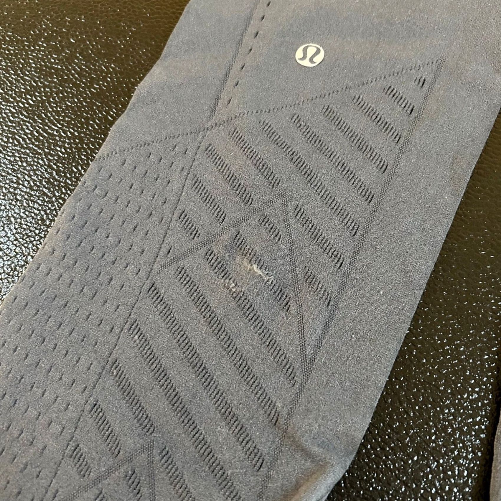 Lululemon Lululemon Ebb To Street Leggings Women Small Gray Seamless Cropped Size 28" / US 6 / IT 42 - 4 Thumbnail