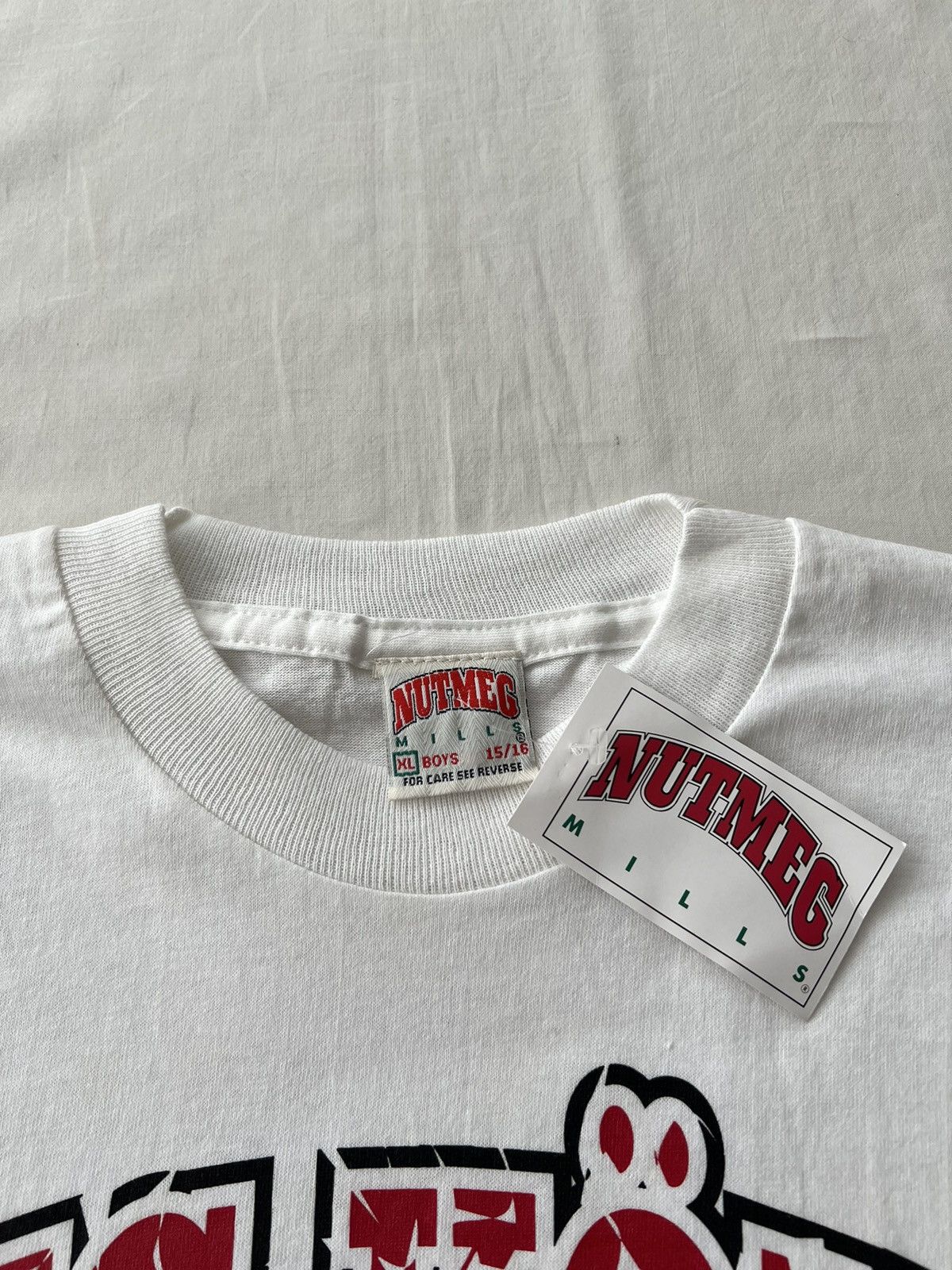 Vintage Vintage 90s FC Koln Soccer Football Nutmeg T-shirt Size US L / EU 52-54 / 3 - 9 Thumbnail