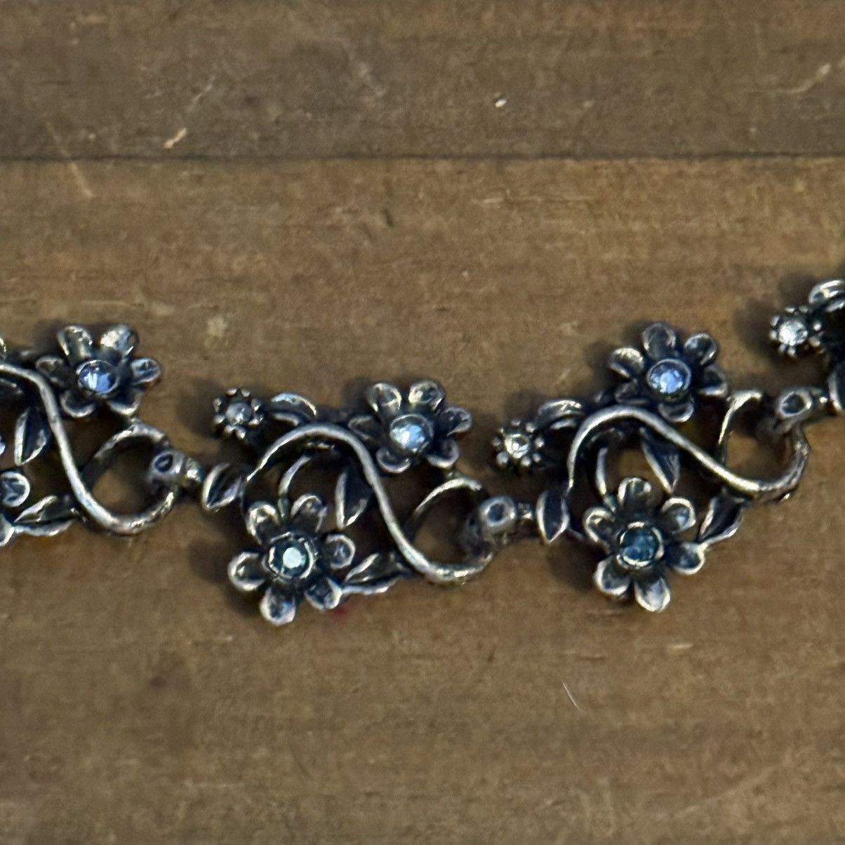 Other Park Lane Anne Marie silver tone floral collar necklace Size ONE SIZE - 3 Thumbnail