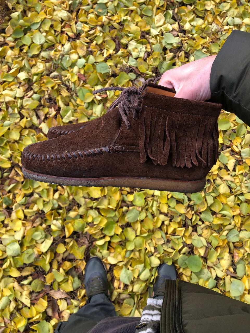 Saint Laurent Paris VERY RARE SAINT LAURENT PARIS FRINGED ANKLE BOOST DESIGNER Size US 9 / IT 39 - 5 Thumbnail