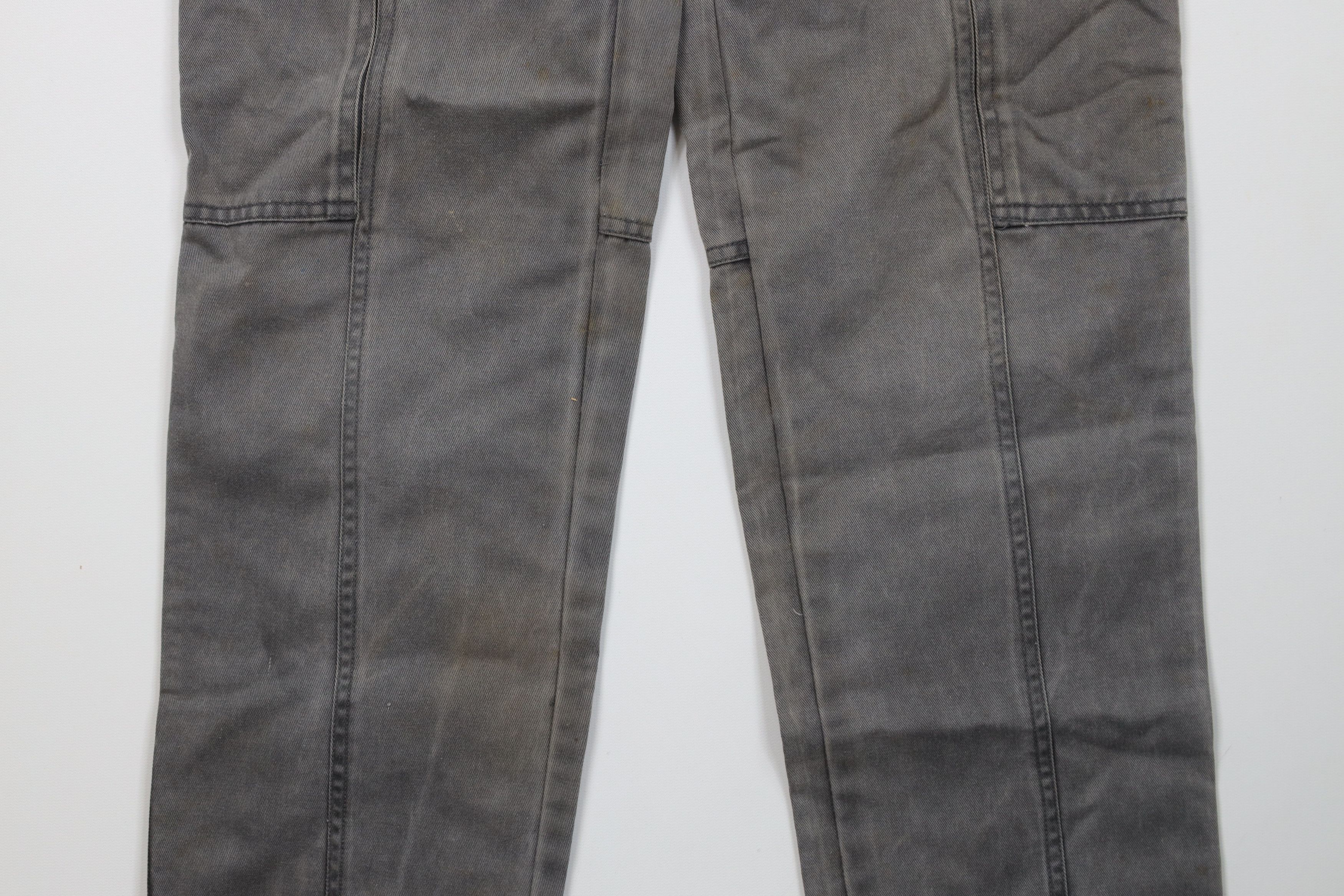 Vintage Vintage 80s 90s Streetwear Stonewash Skateboard Cargo Pants Size US 29 - 3 Thumbnail