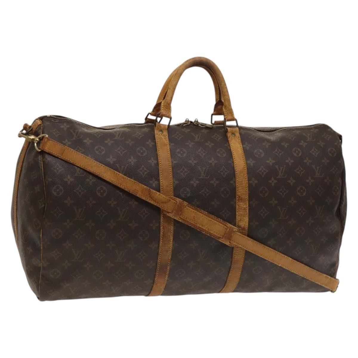 Louis Vuitton LOUIS VUITTON Monogram Keepall Bandouliere 60 Boston Bag Size ONE SIZE - 1 Thumbnail