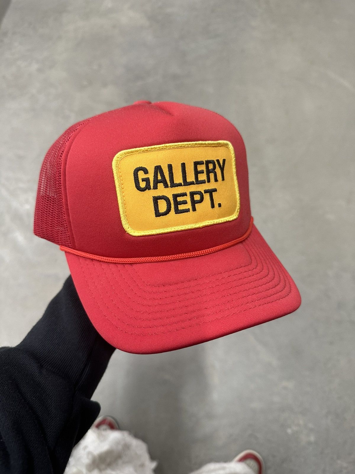 image of Gallery Dept. Souvenir Trucker Hat Red, Men's