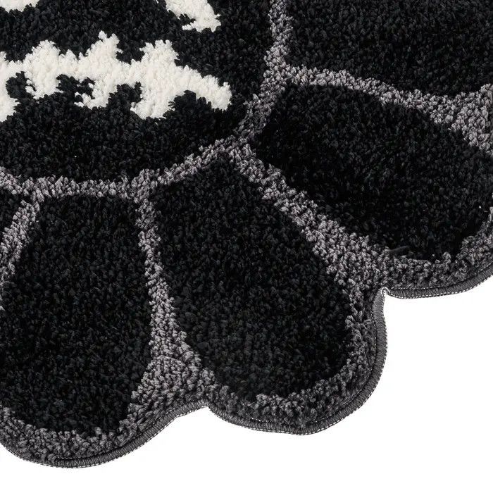 Handmade 100cm 3D Handmade Smiley Flower Art Soft Rug Size ONE SIZE - 5 Thumbnail