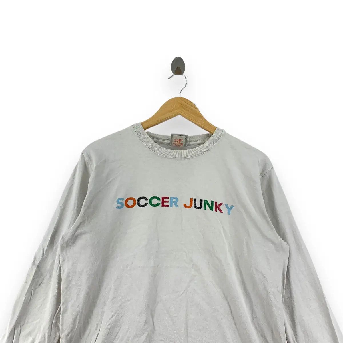 Vintage CLAUDIO PANDIANI Soccer Junky Bulldog Tee Shirt Top Size US L / EU 52-54 / 3 - 2 Thumbnail