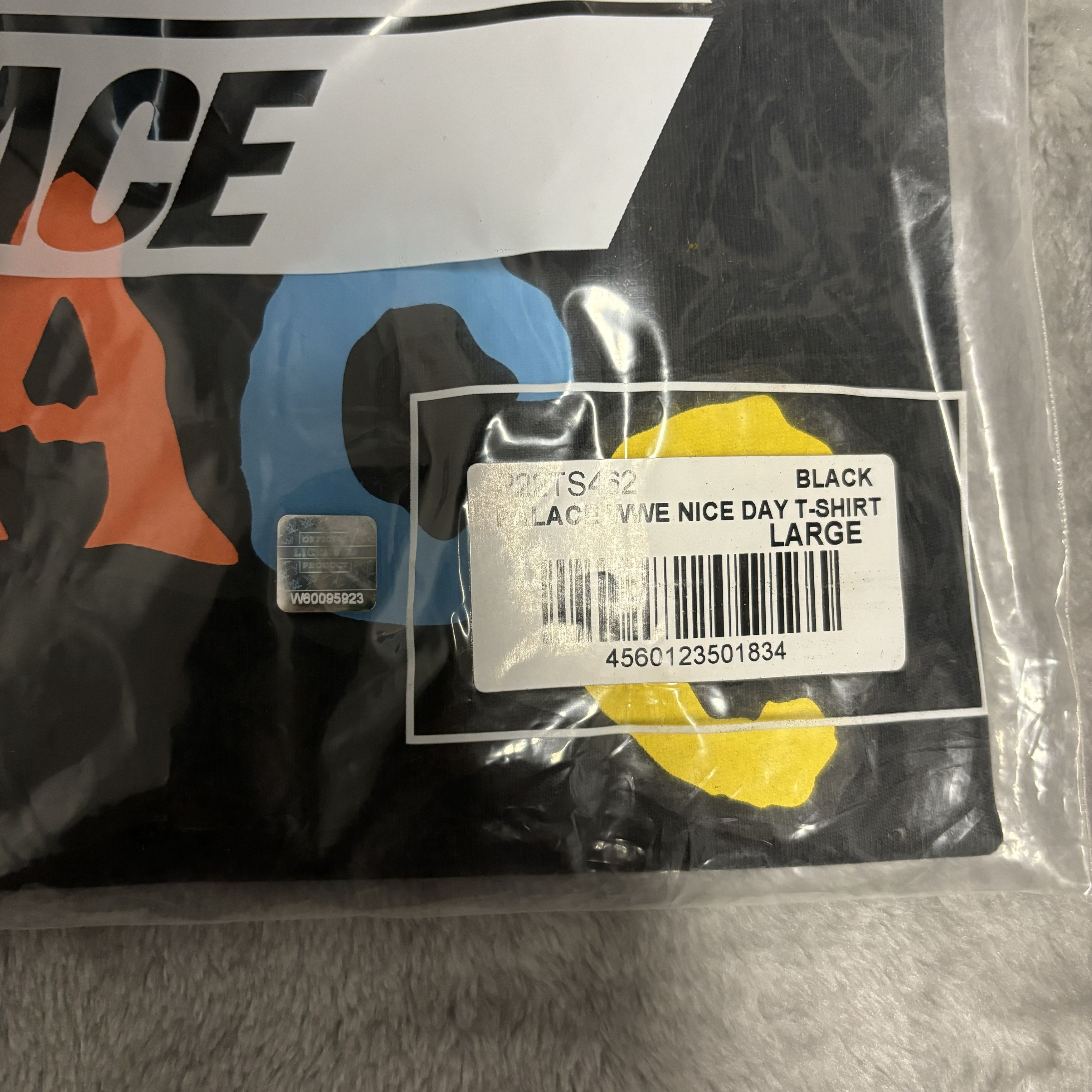 Palace Palace x WWE Nice Day T-Shirt Black - 23SS Size US L / EU 52-54 / 3 - 5 Thumbnail