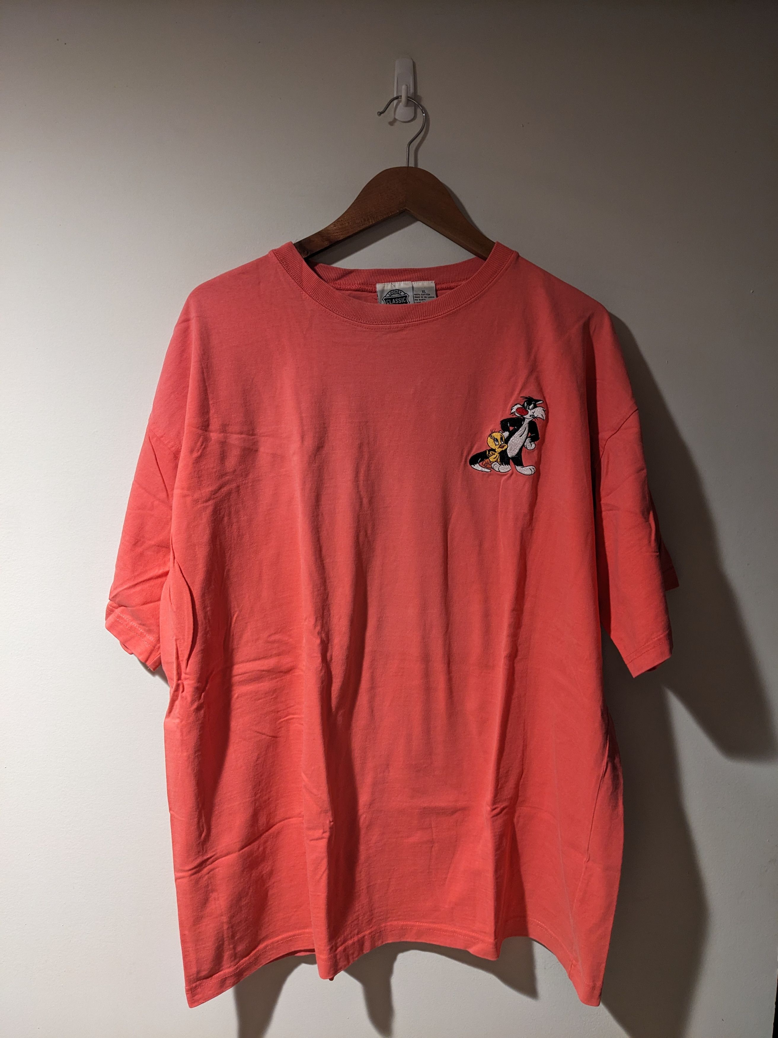Cartoon Network × Vintage Vintage 90s Sylvester and Tweety Bird Looney Tunes T-Shirt Size US XL / EU 56 / 4 - 1 Thumbnail
