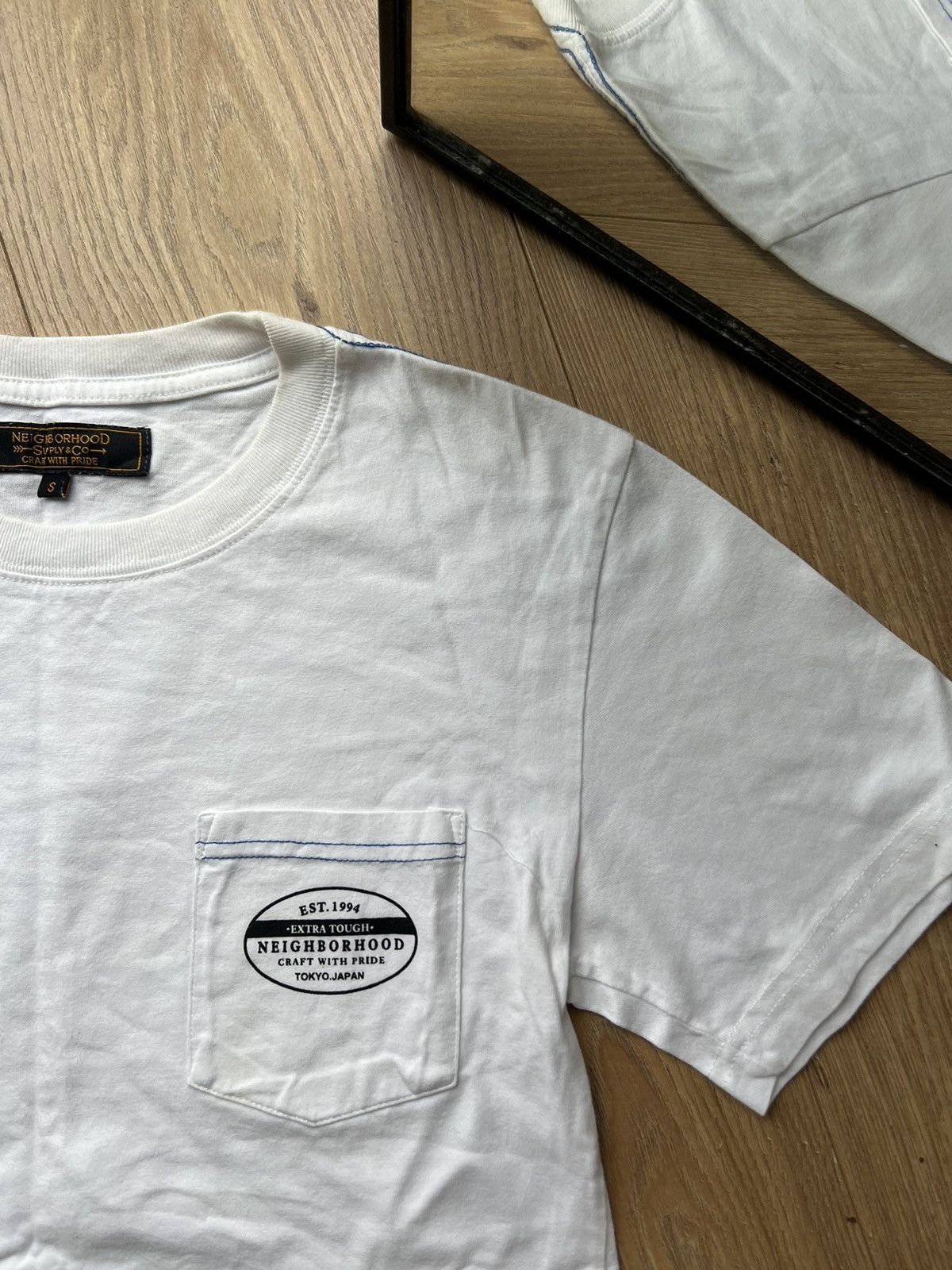 Neighborhood 00’s NEIGHBORHOOD JAPANESE URBAN GARMENT TEE Y2K Size US S / EU 44-46 / 1 - 4 Thumbnail