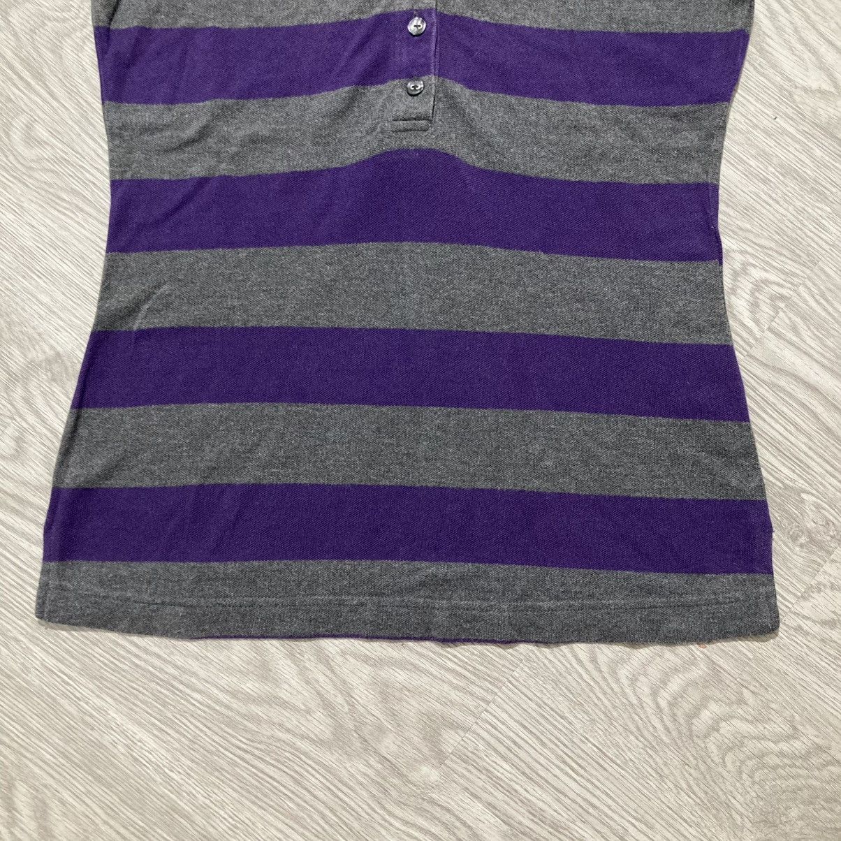 Burberry Vintage Burberry Blue Label Women Polo Tee Stripe Luxuruy Size XS / US 0-2 / IT 36-38 - 5 Thumbnail