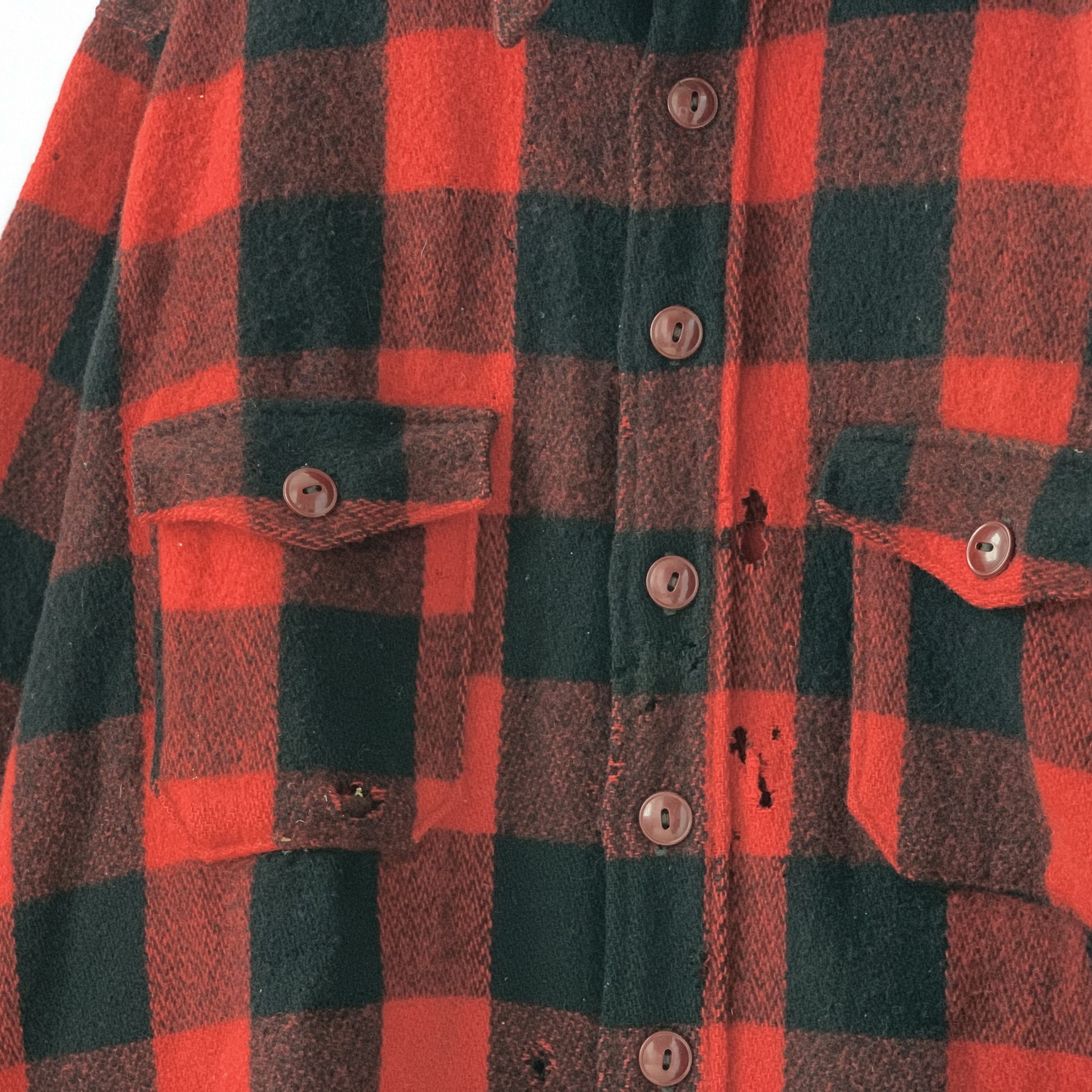 Woolrich Woolen Mills vintage 70s wool Woolrich jacket / chore - barn - work coat Size US L / EU 52-54 / 3 - 4 Thumbnail