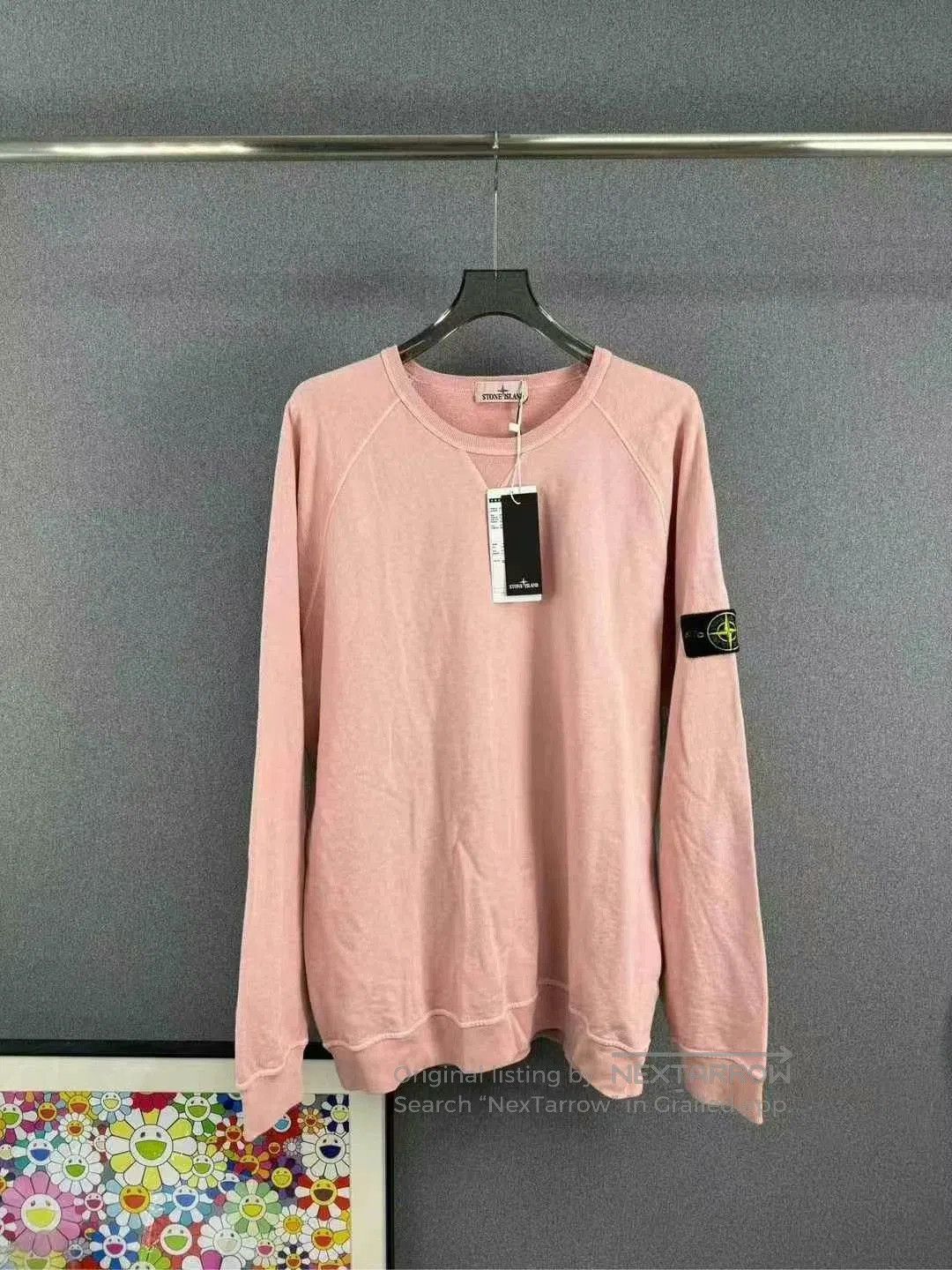 Stone Island stone island pink long sleeve sweatshirt. Size US XXL / EU 58 / 5 - 1 Thumbnail