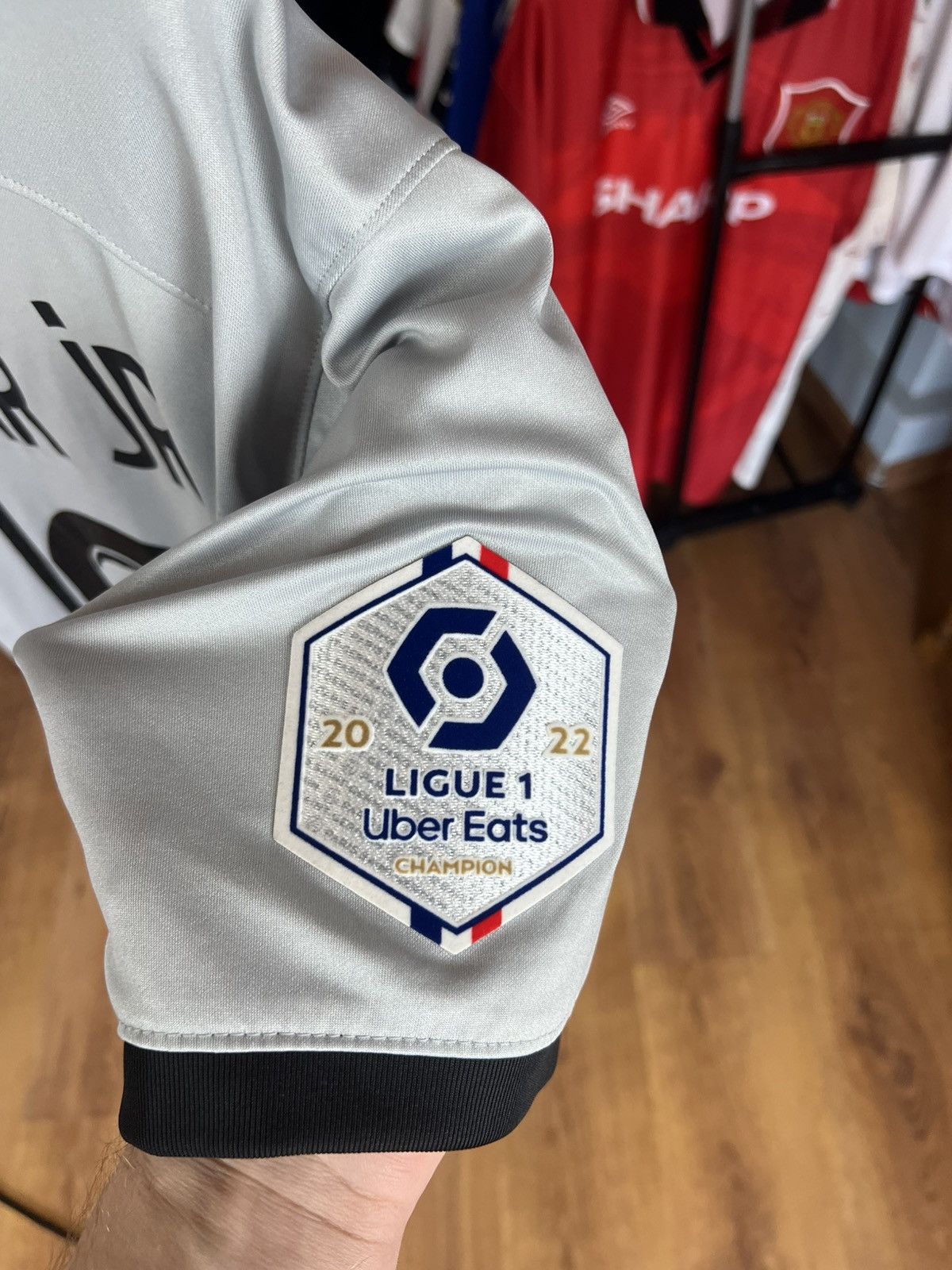 Nike Soccer Jersey Jordan PSG 2022/23 Neymar JR #10 Size US XL / EU 56 / 4 - 3 Thumbnail