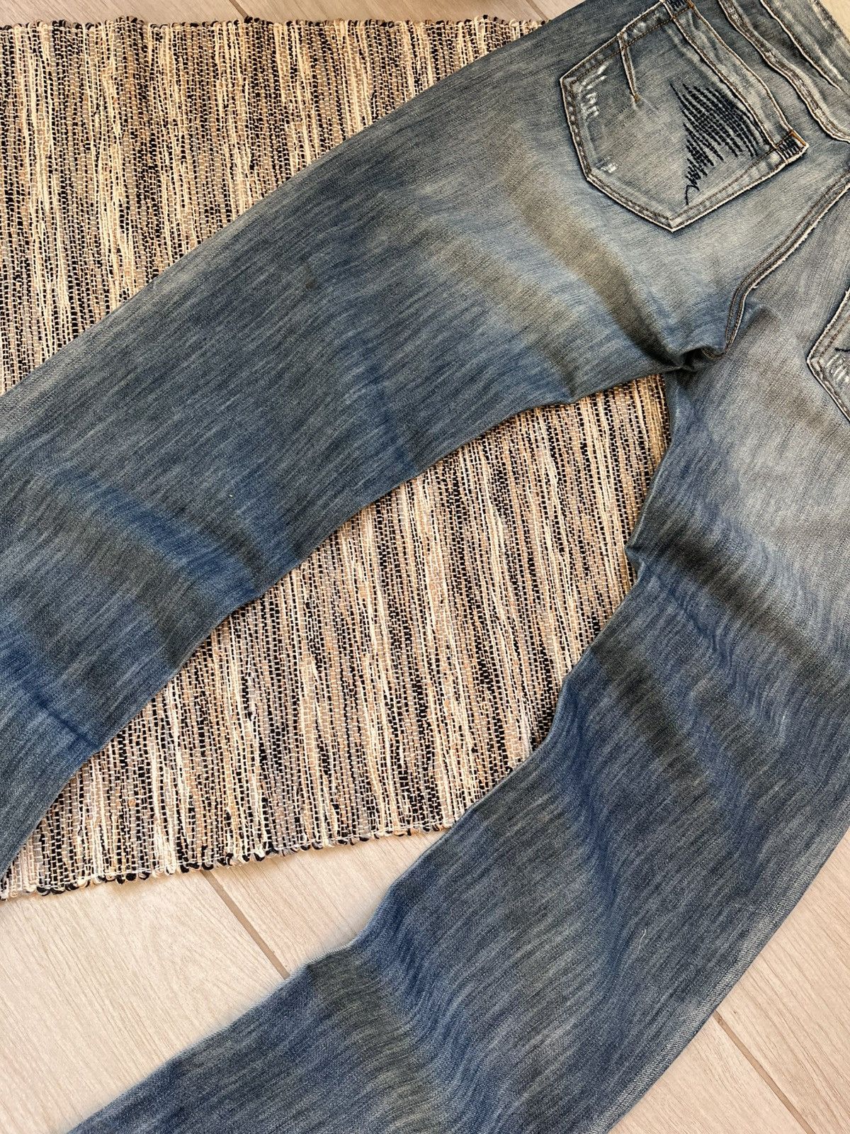 Just Cavalli × Vintage Vintage 00s Just Cavalli jeans faded distressed denim Y2K Size US 34 / EU 50 - 12 Thumbnail