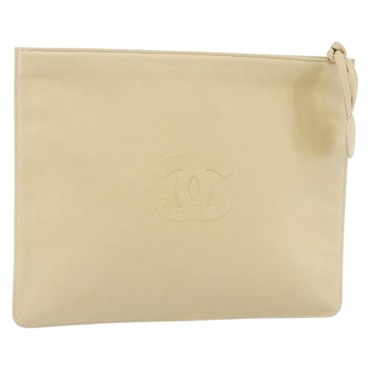 Chanel Chanel CC Pochette Quilted Caviar Size ONE SIZE - 1 Thumbnail