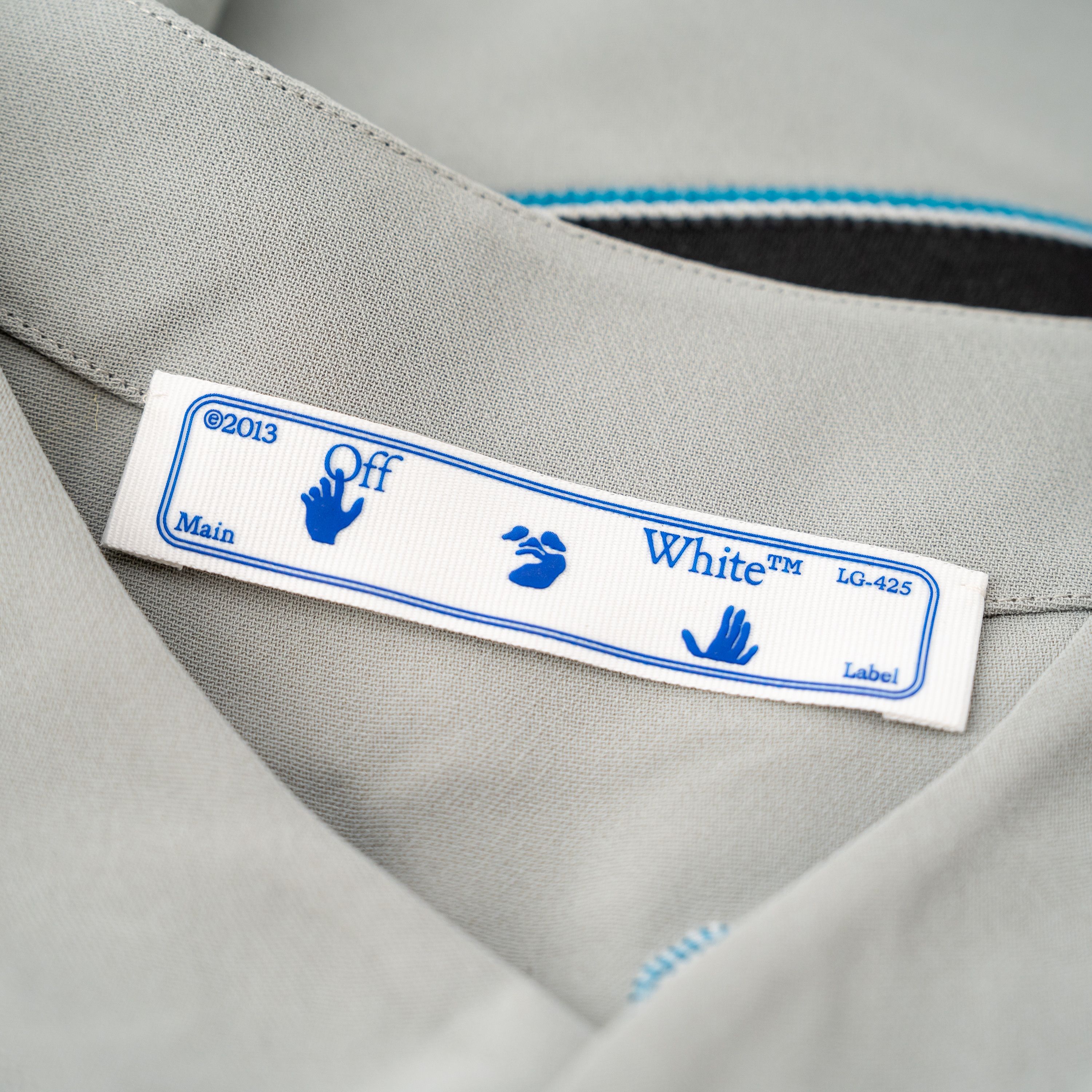 Off-White XXL - Off-White Miami Marlins MLB Top Jersey Gray Blue Size US XXL / EU 58 / 5 - 8 Thumbnail