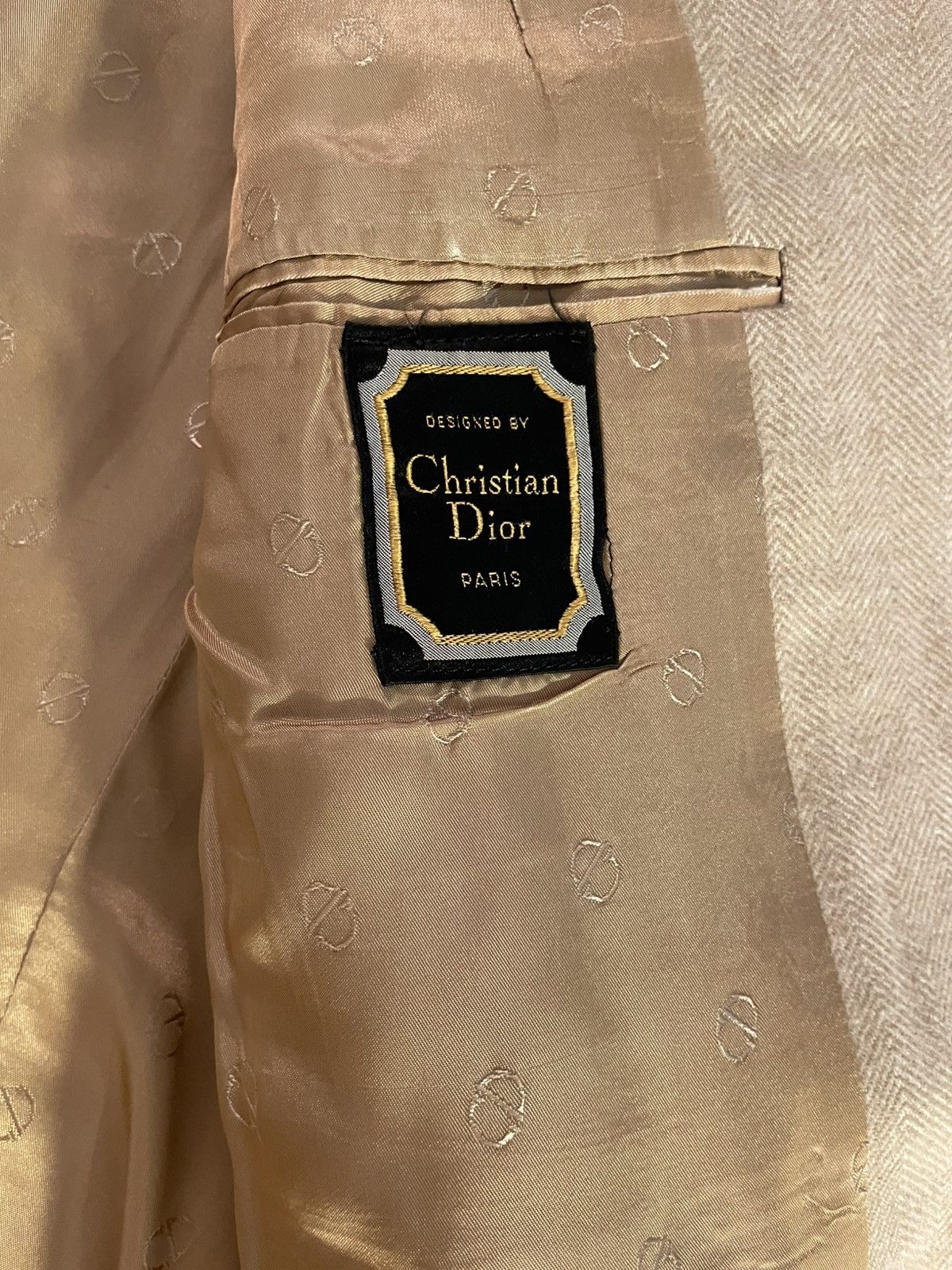 Christian Dior Monsieur Vintage 70’s Christian Dior x Hart Schaffner Marx Blazer Size 40R - 2 Thumbnail