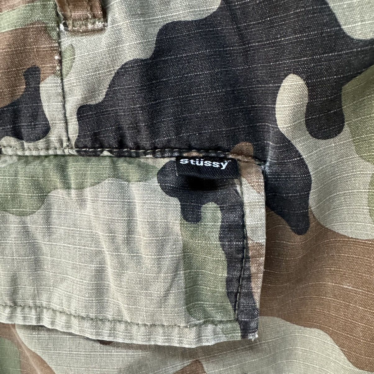 Stussy Stussy Camo Cargo Shorts Size US 31 - 4 Thumbnail